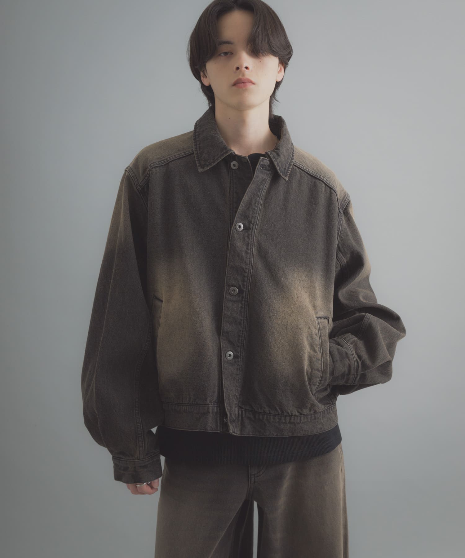 身長：173cm サイズ：L