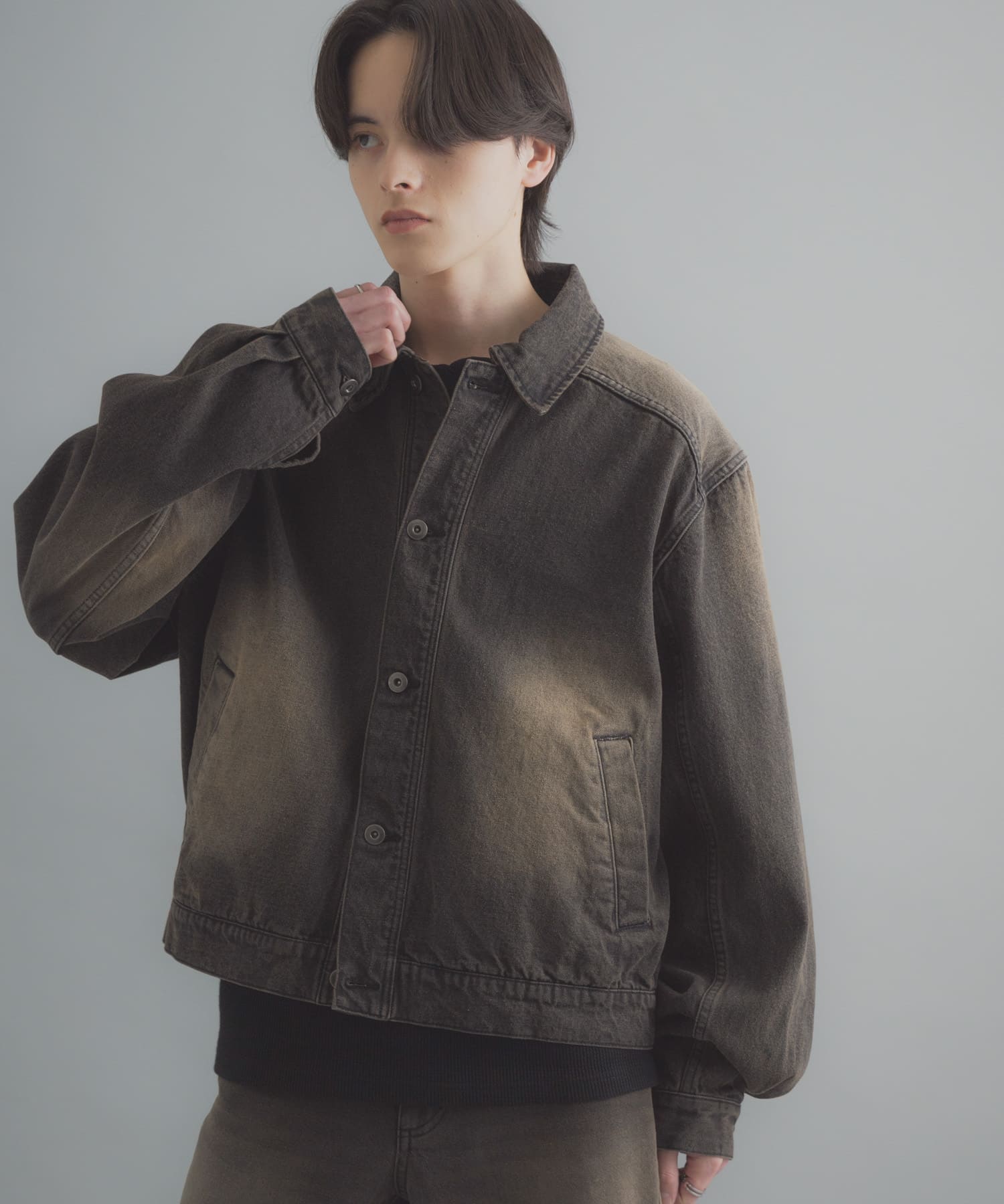 身長：173cm サイズ：L