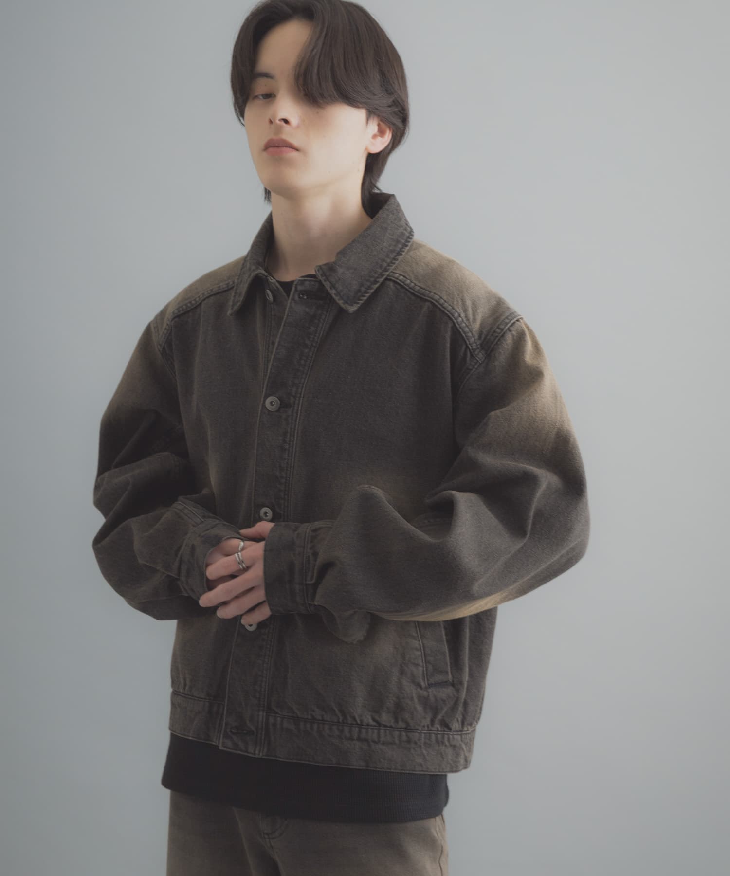 身長：173cm サイズ：L