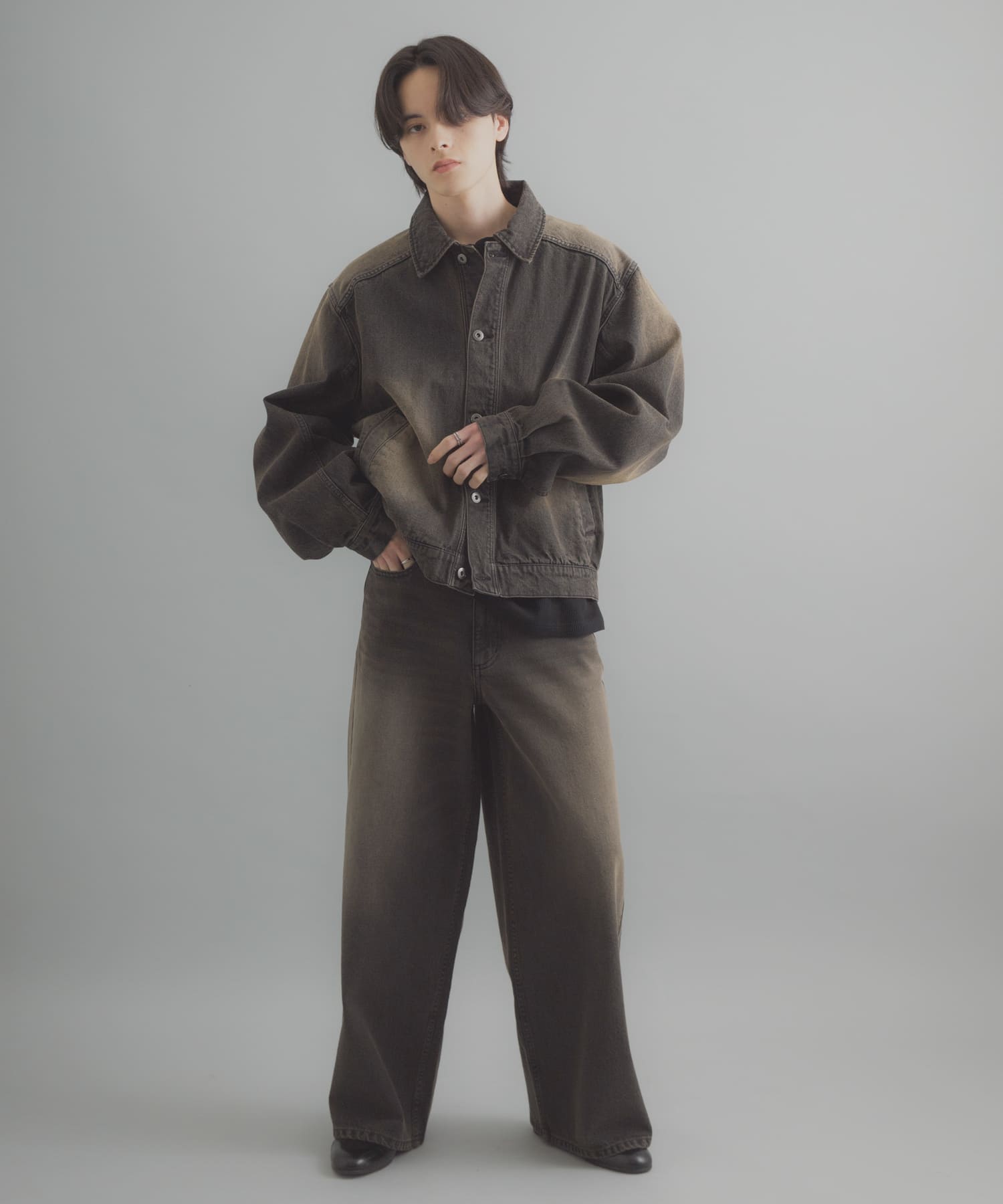 身長：173cm サイズ：L