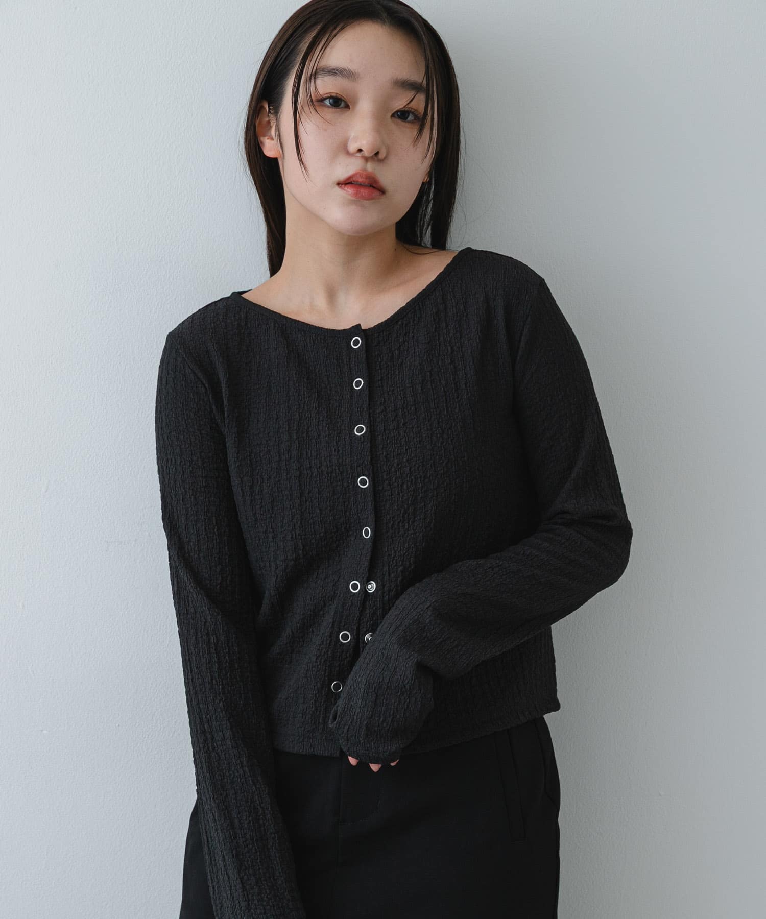 身長：158cm サイズ：one