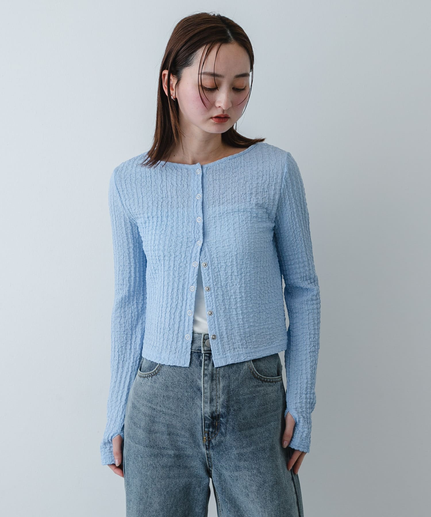 身長：169cm サイズ：one