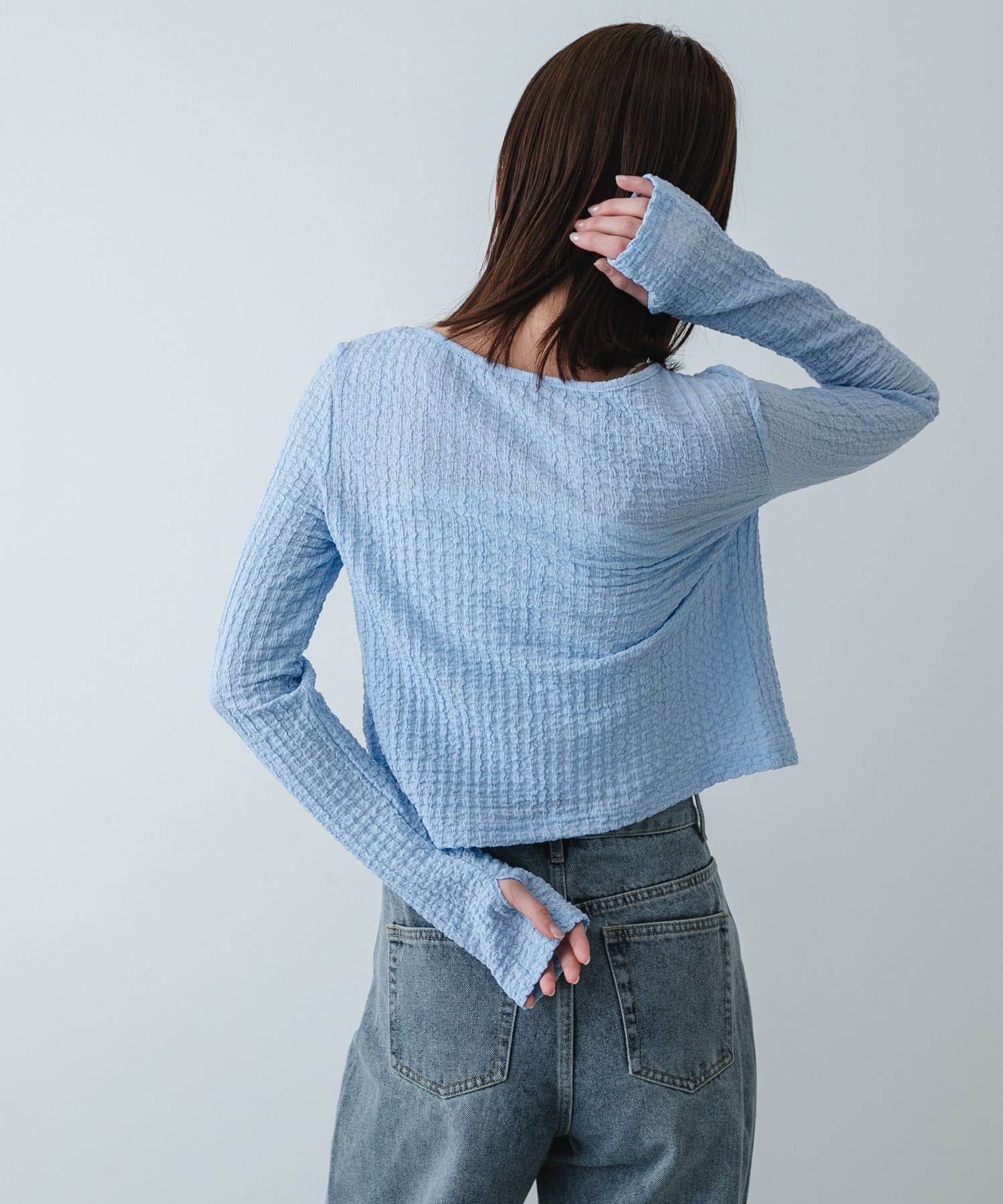 身長：169cm サイズ：one