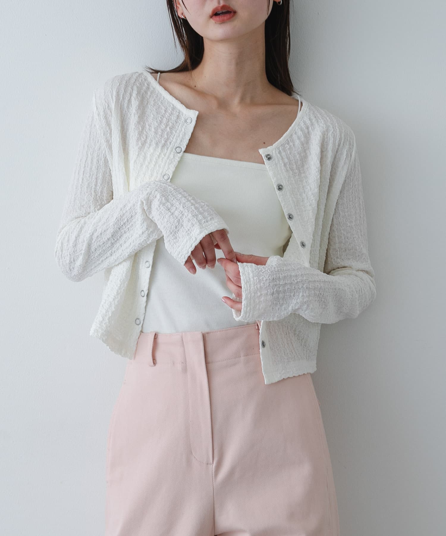 身長：169cm サイズ：one