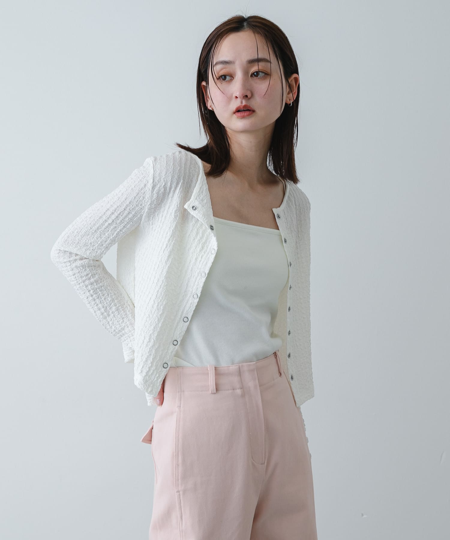 身長：169cm サイズ：one