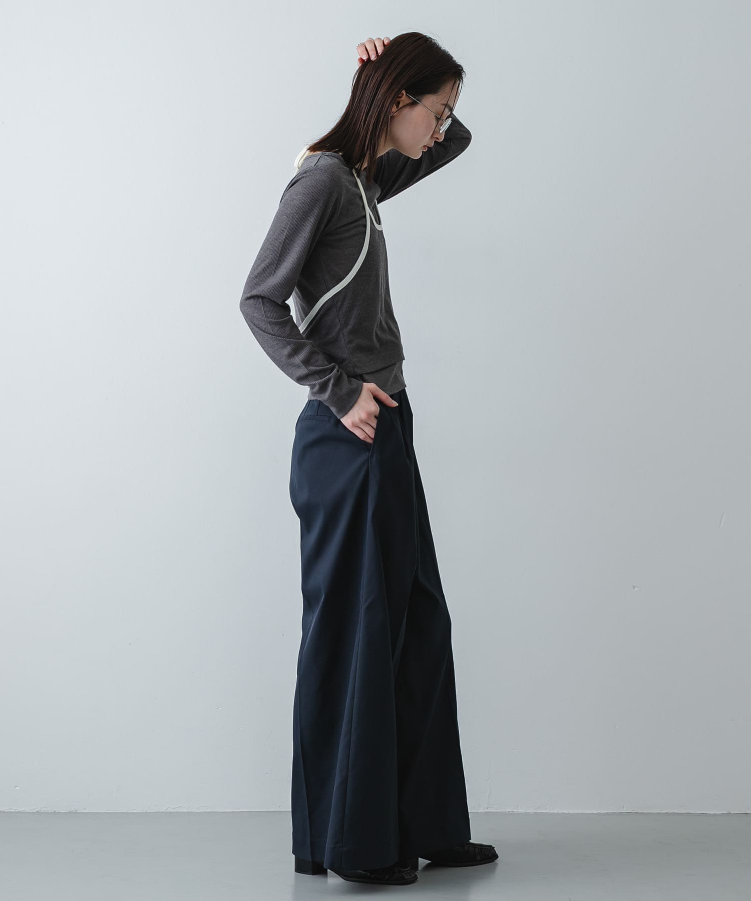 身長：169cm サイズ：one