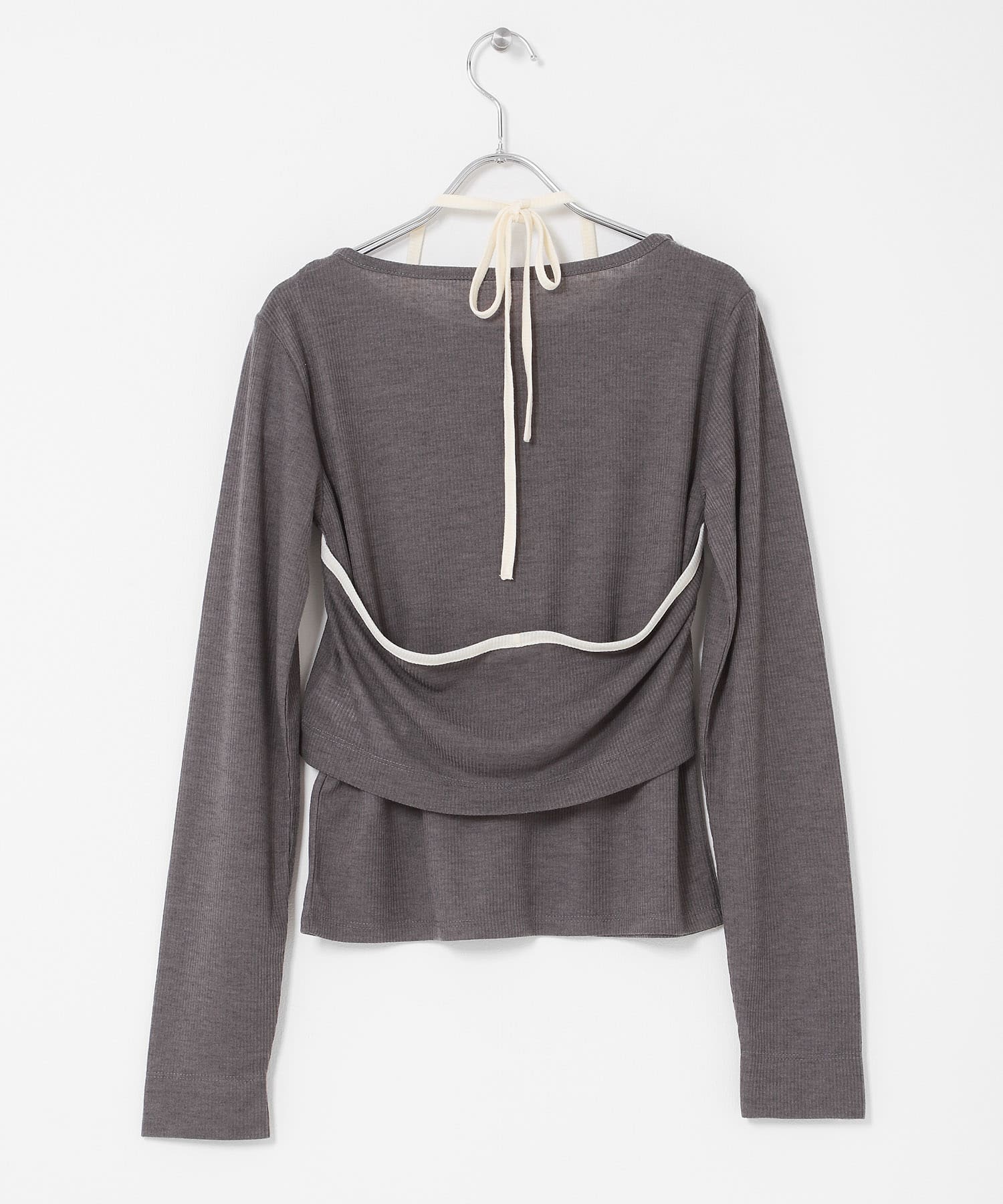 アンサンブルカットトップ CHARCOAL One