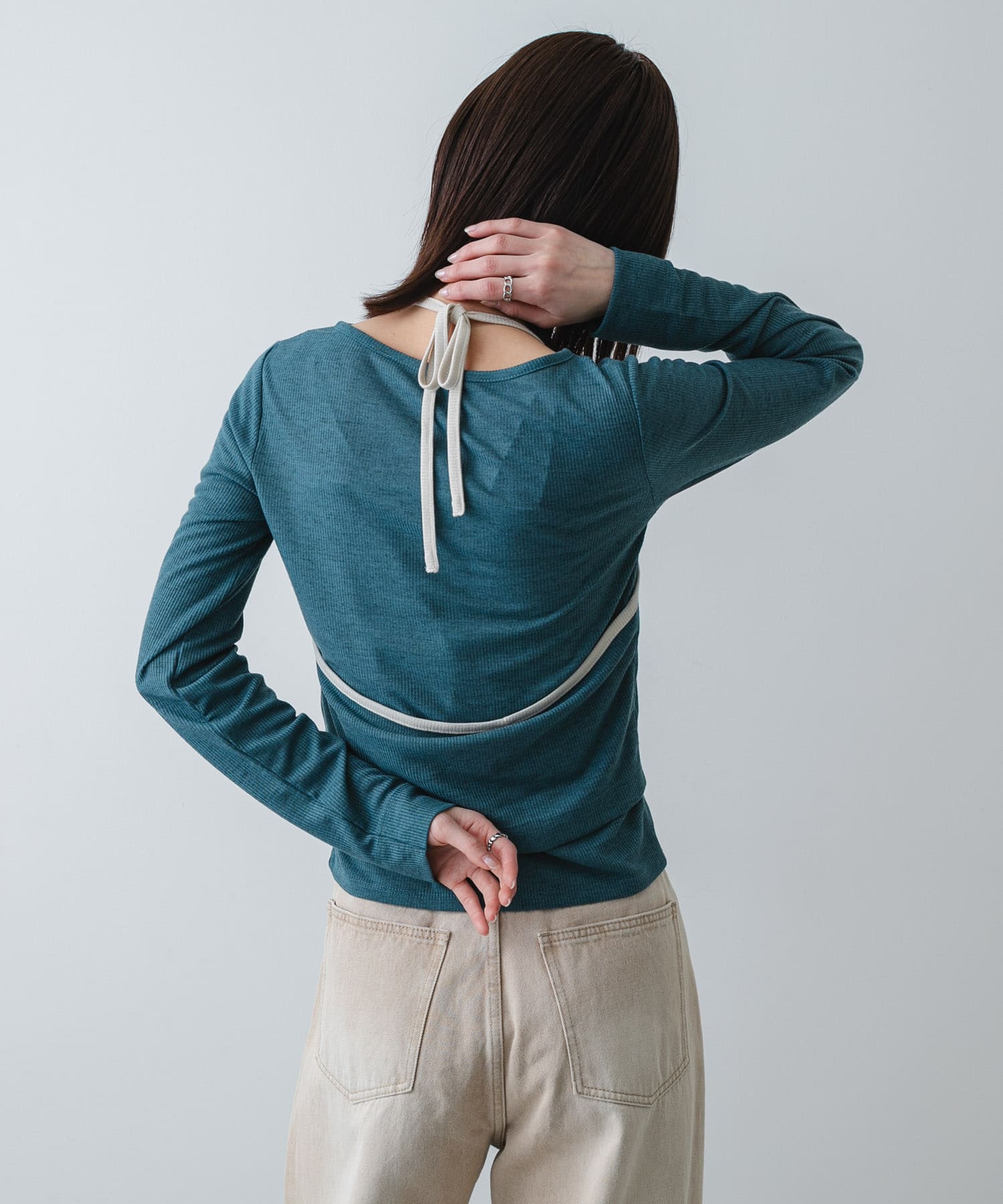 身長：169cm サイズ：one