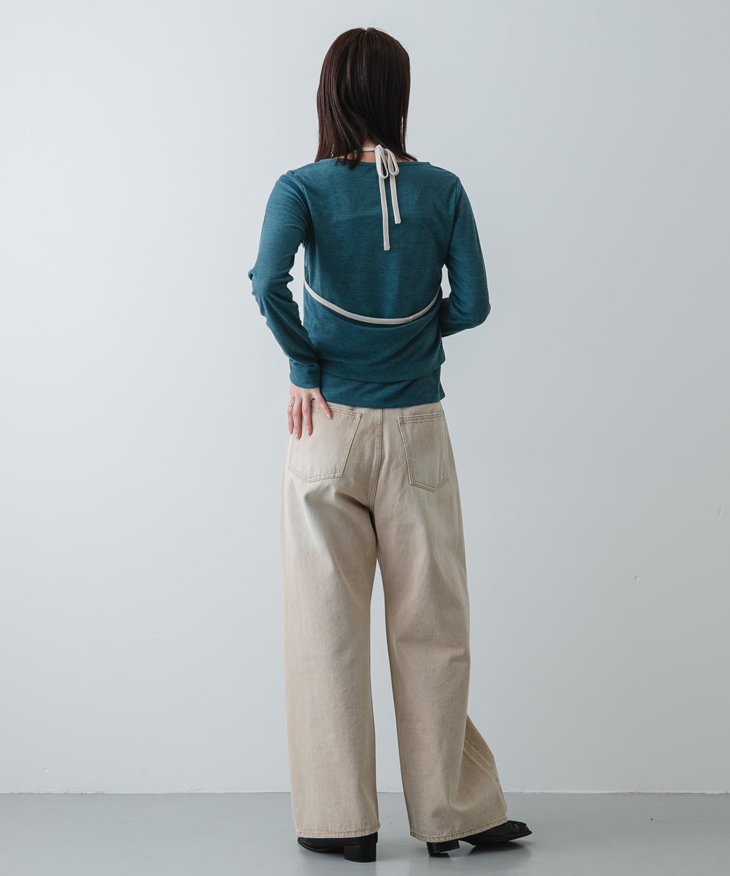 身長：169cm サイズ：one