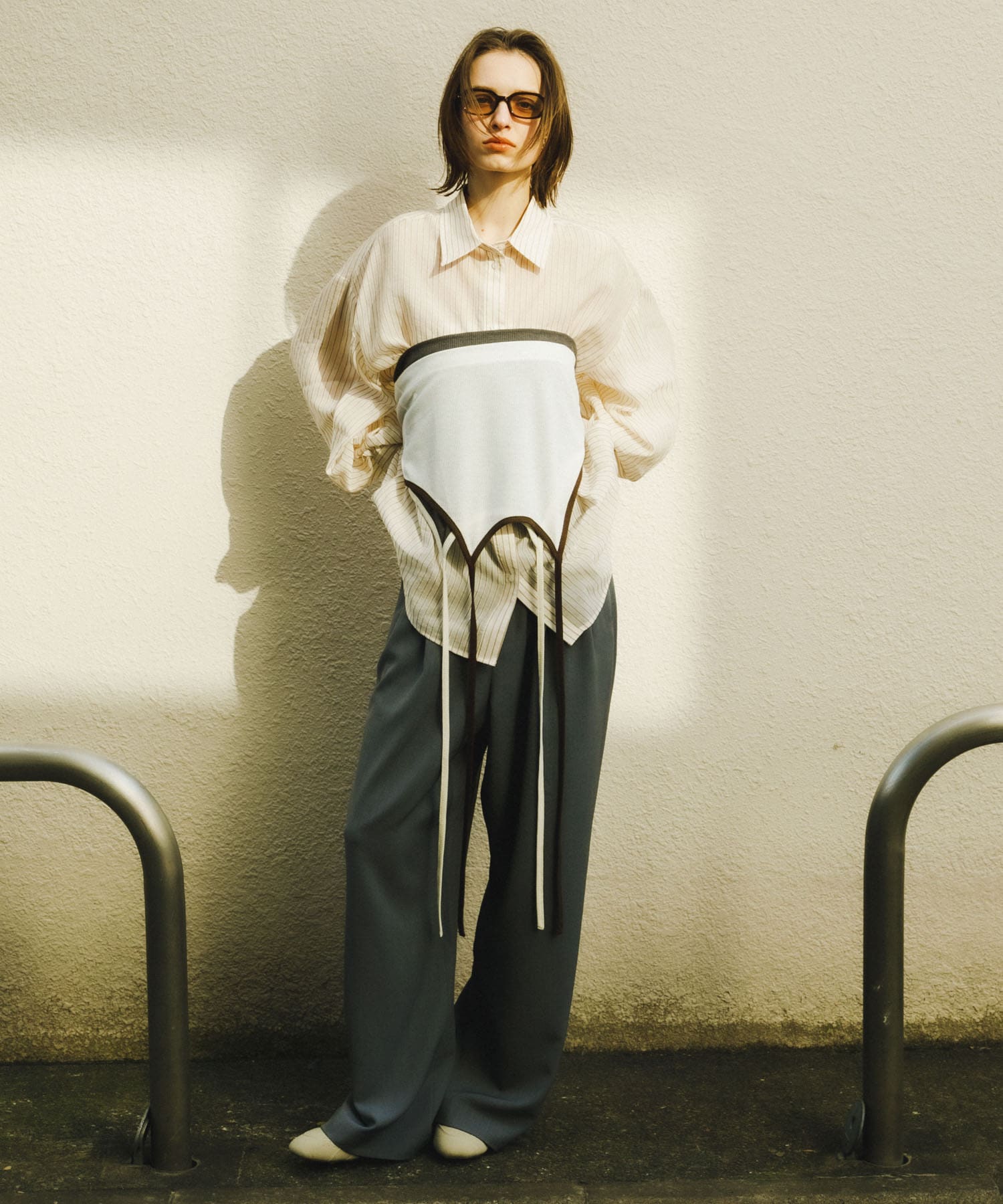 身長：173cm サイズ：one