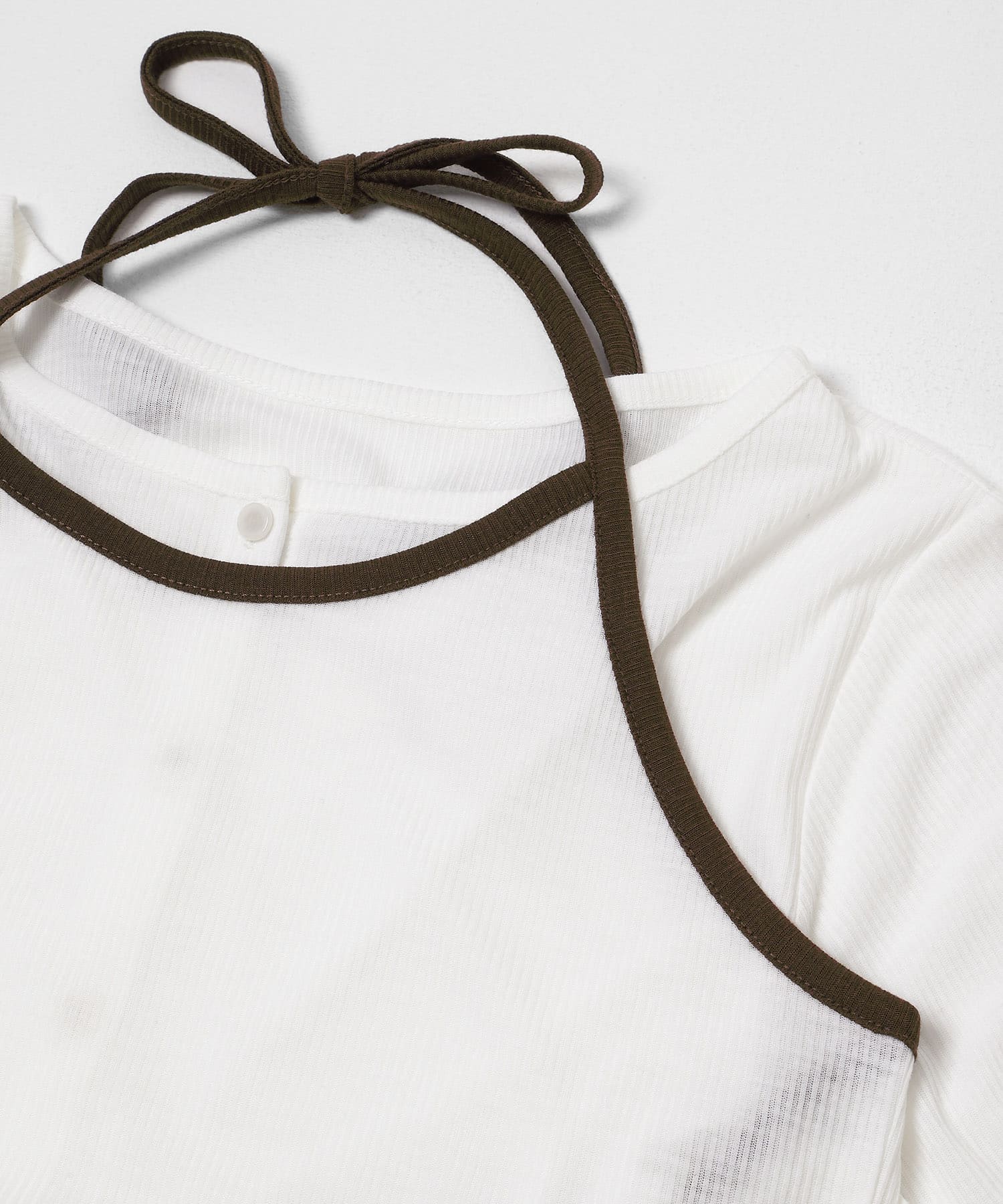 アンサンブルカットトップ IVORY One