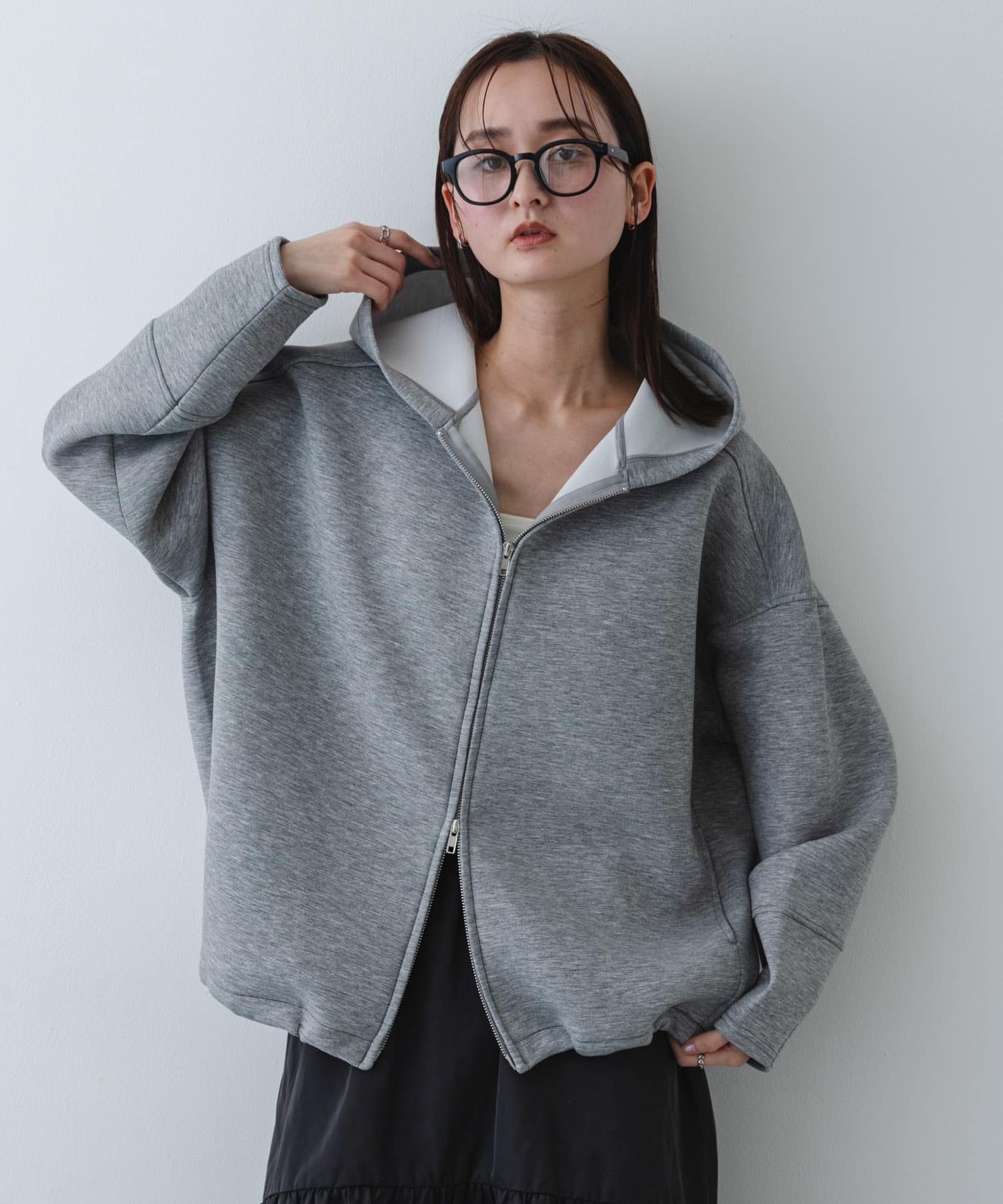 身長：169cm サイズ：one