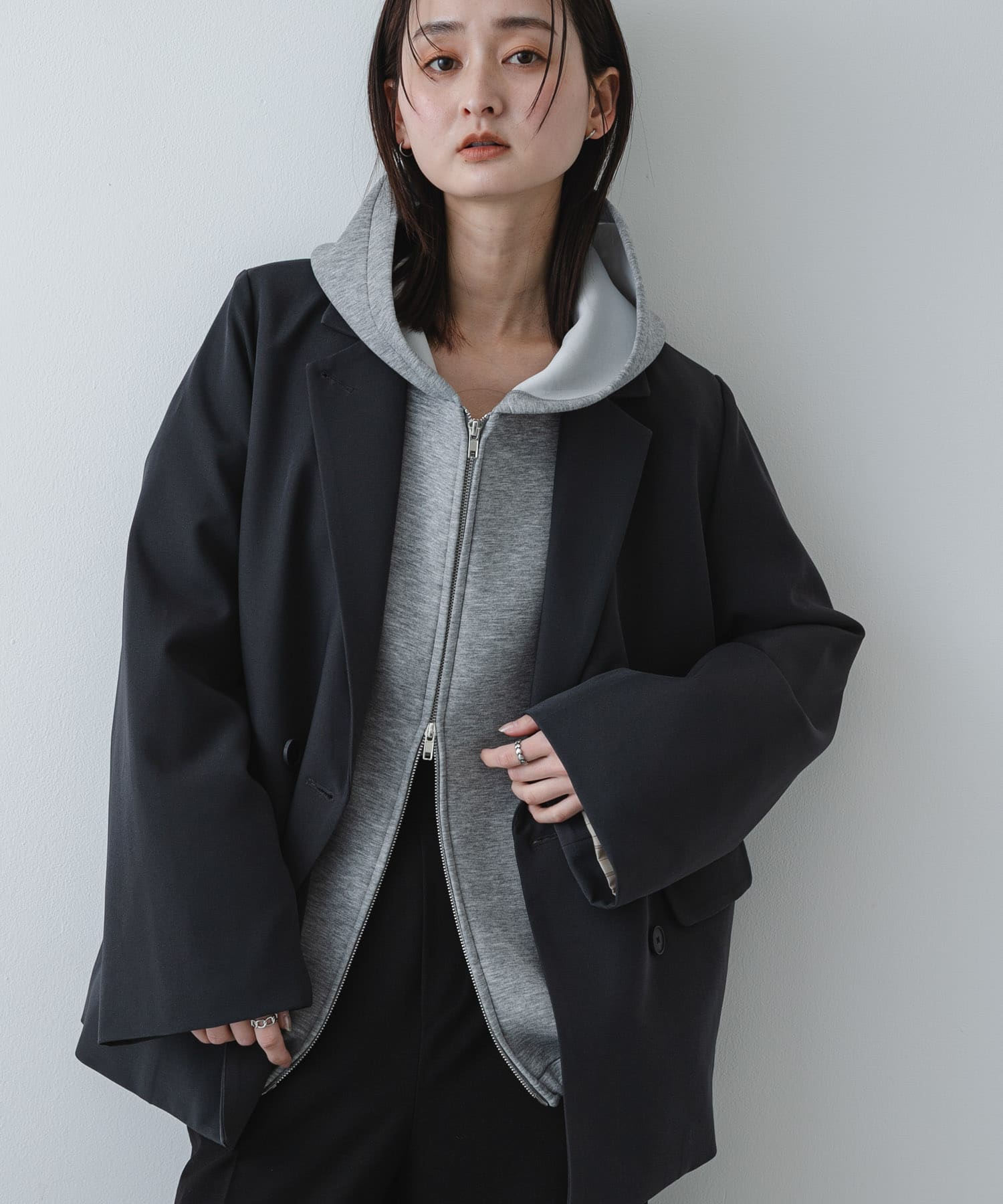 身長：169cm サイズ：one