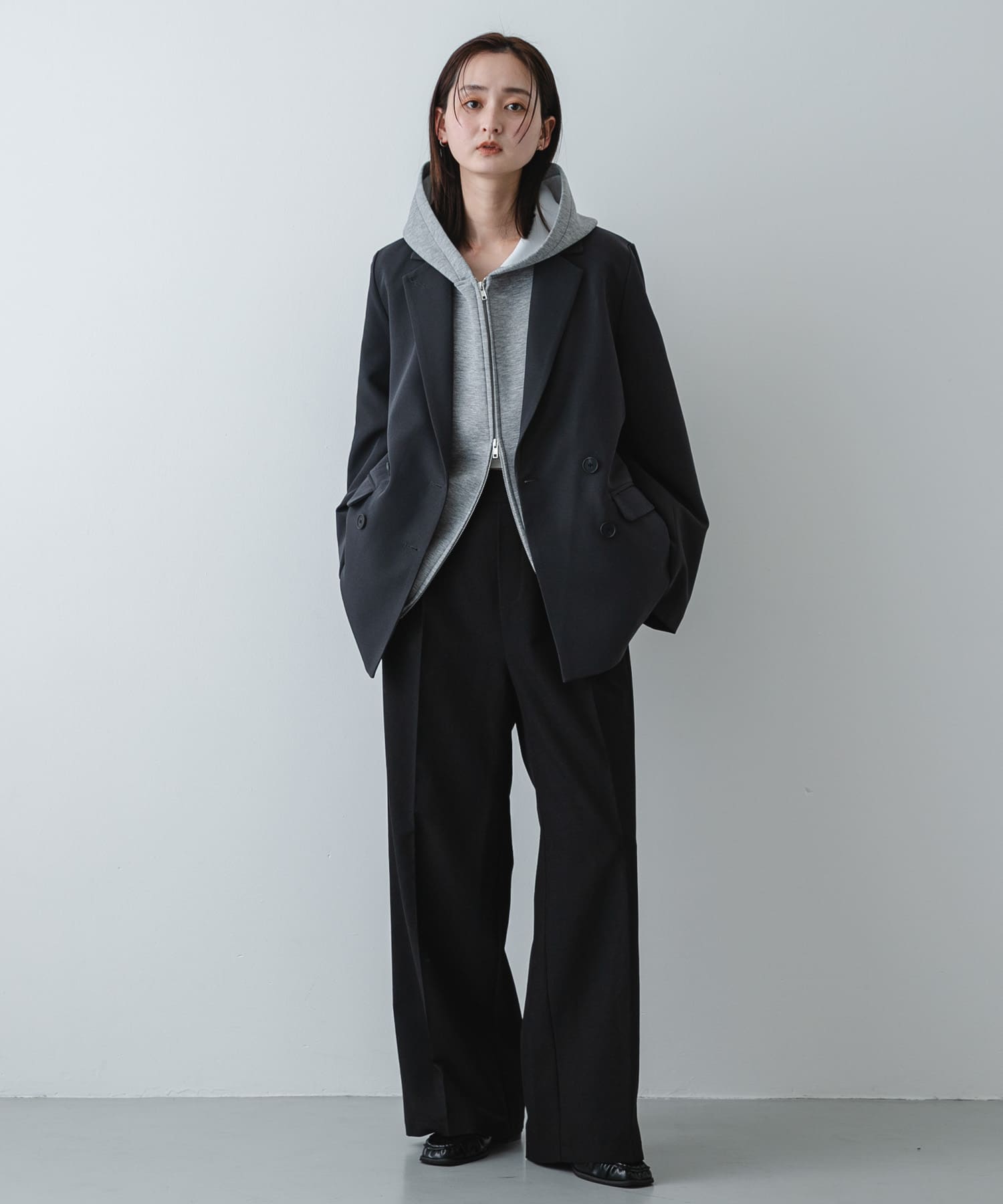 身長：169cm サイズ：one