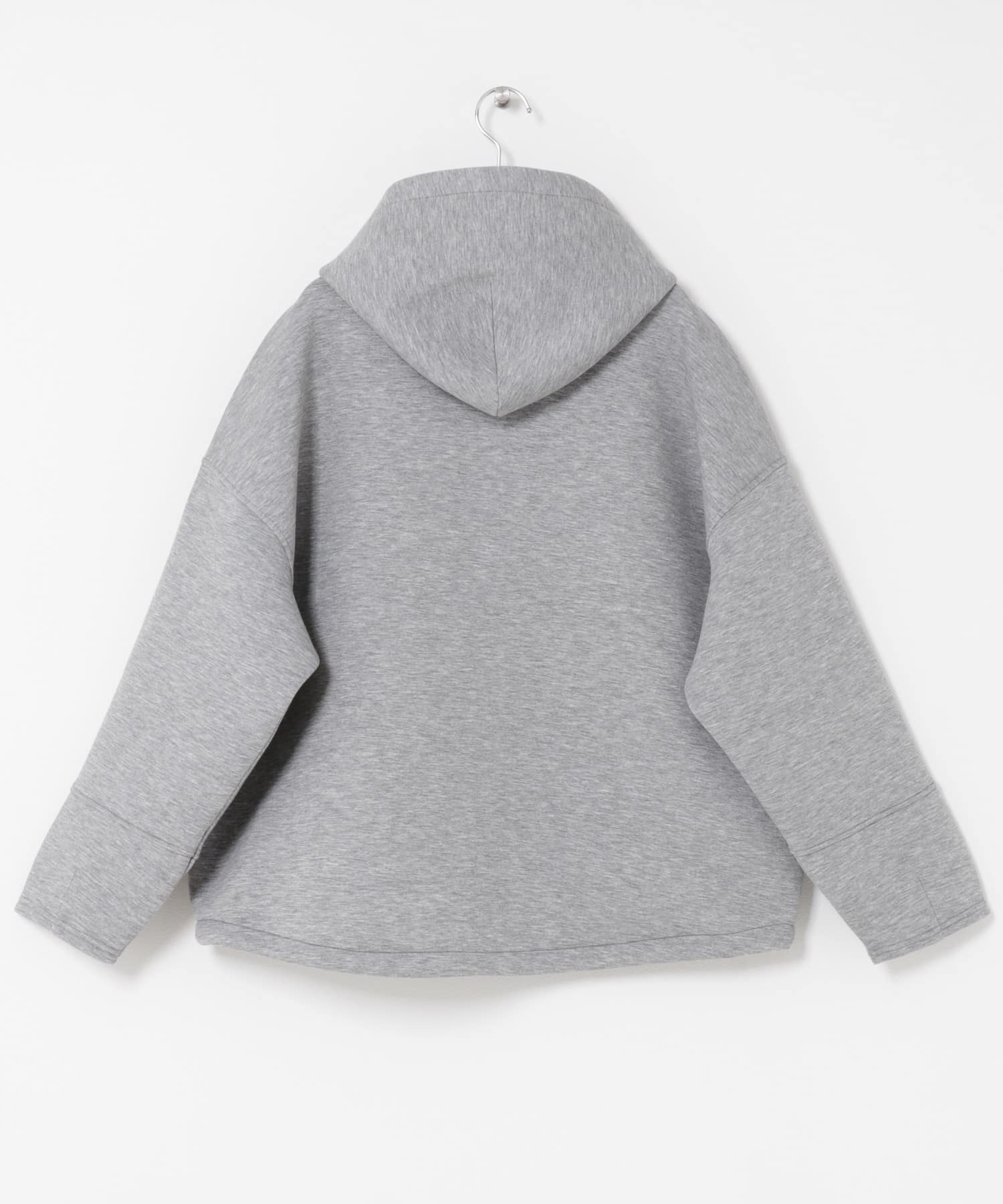 コクーンスリーブZIPパーカー GRAY One