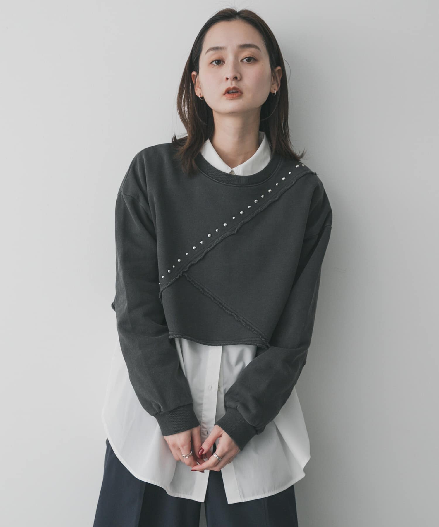 身長：169cm サイズ：one