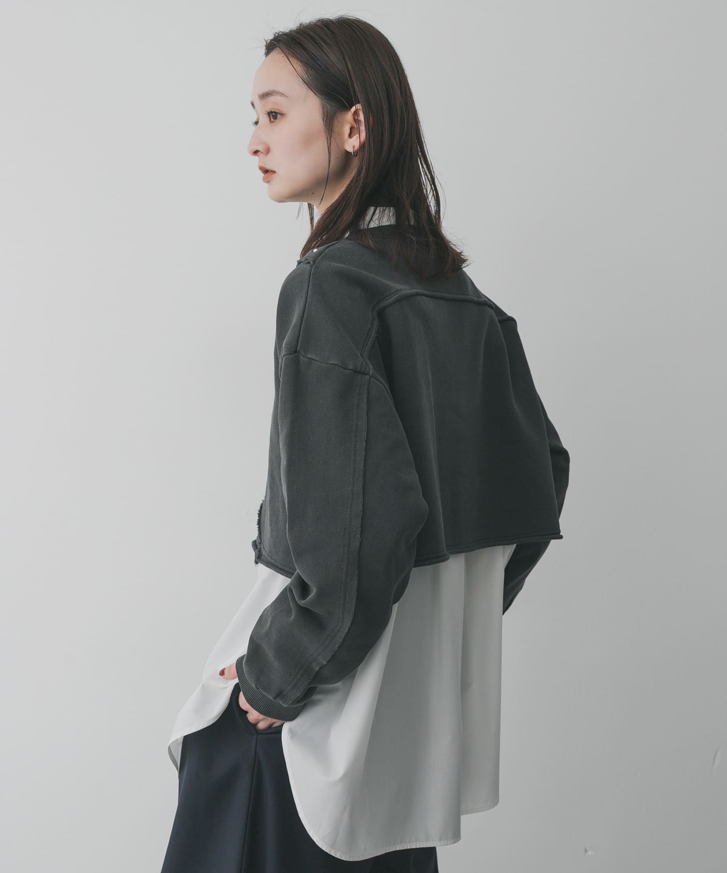 身長：169cm サイズ：one