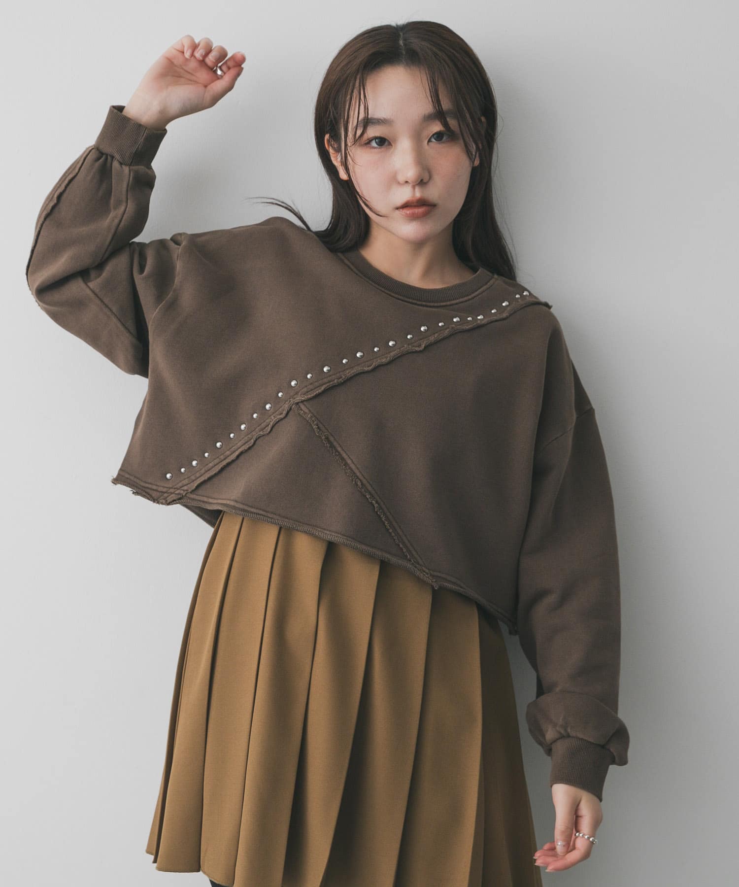 身長：158cm サイズ：one