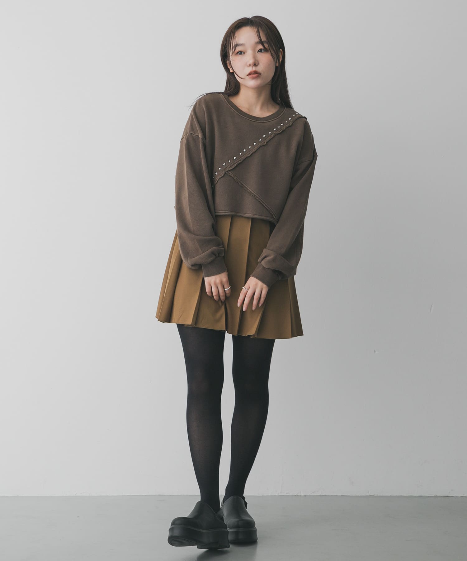 身長：158cm サイズ：one