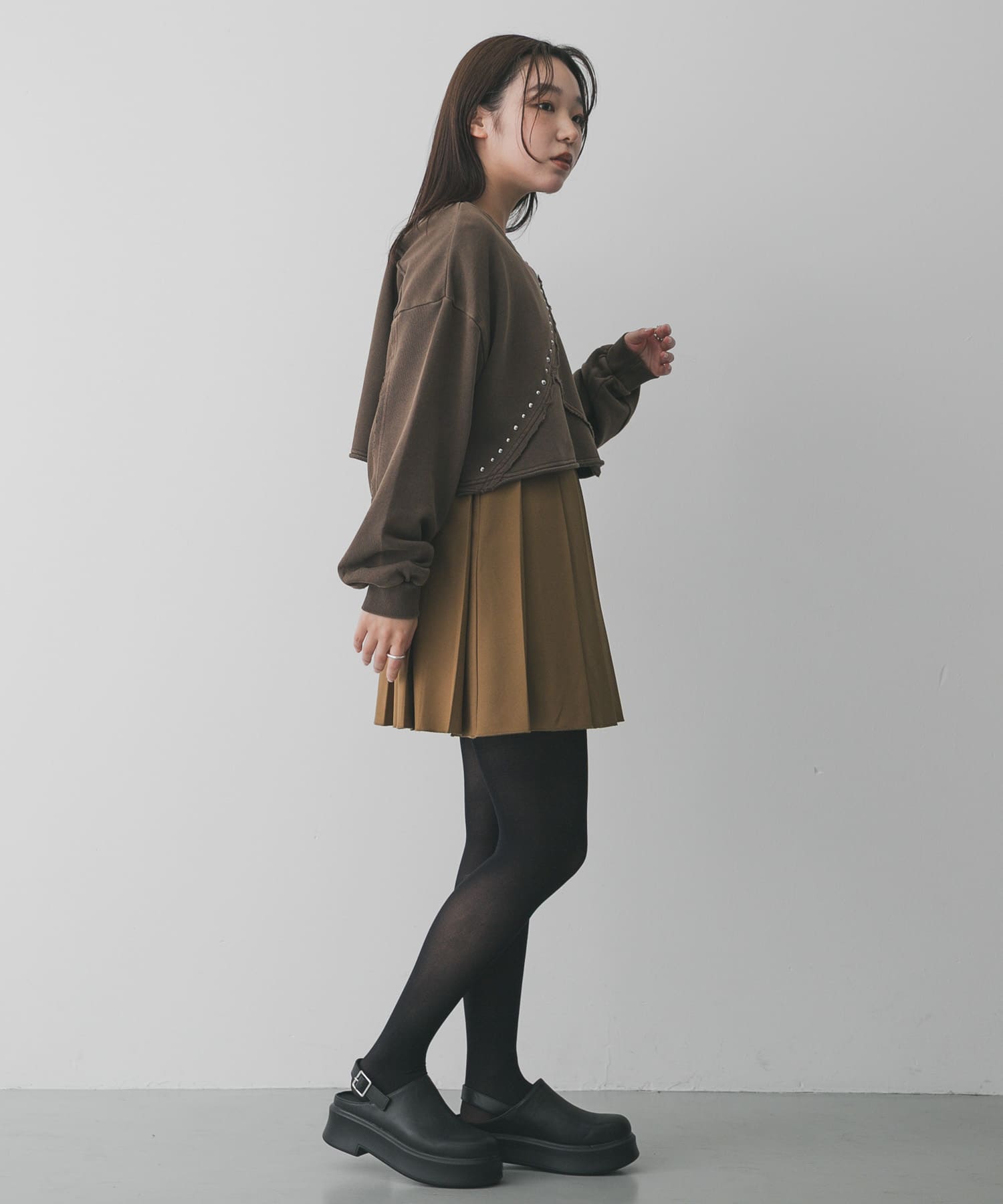 身長：158cm サイズ：one