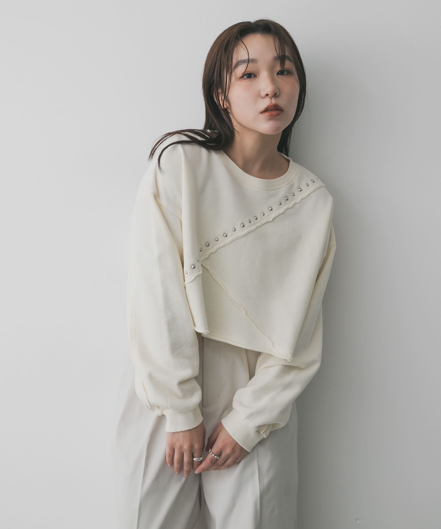 身長：158cm サイズ：one