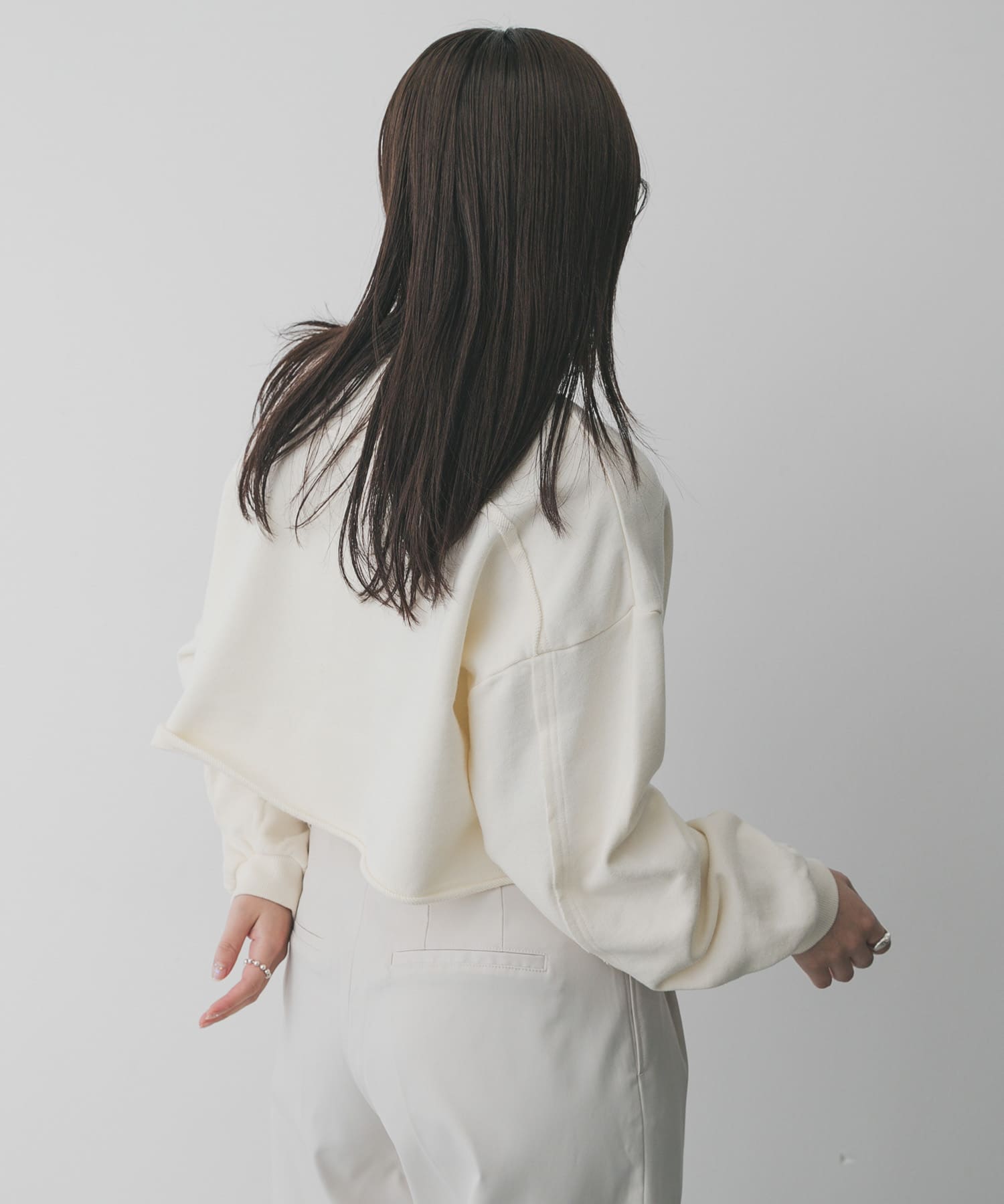 身長：158cm サイズ：one