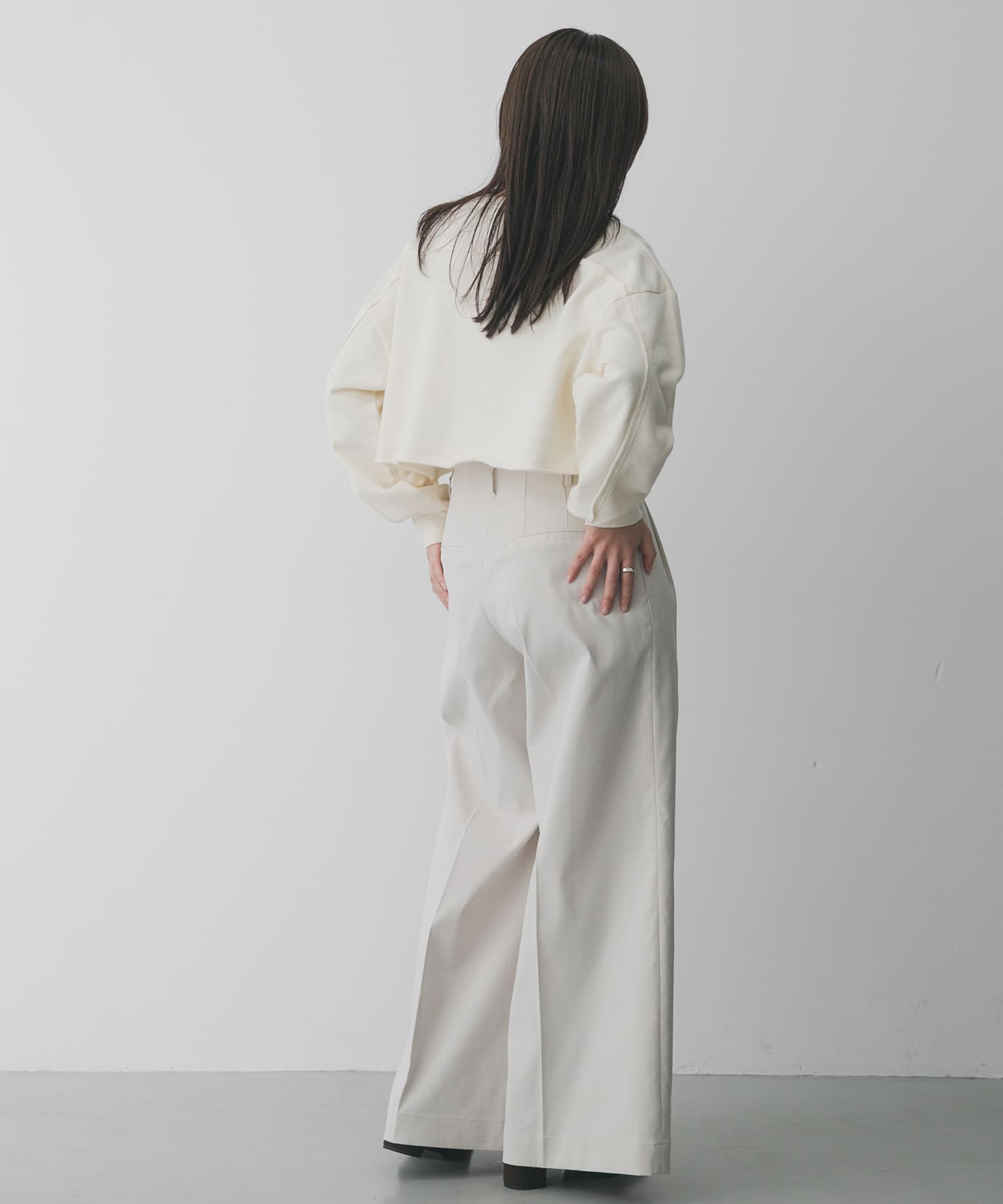 身長：158cm サイズ：one