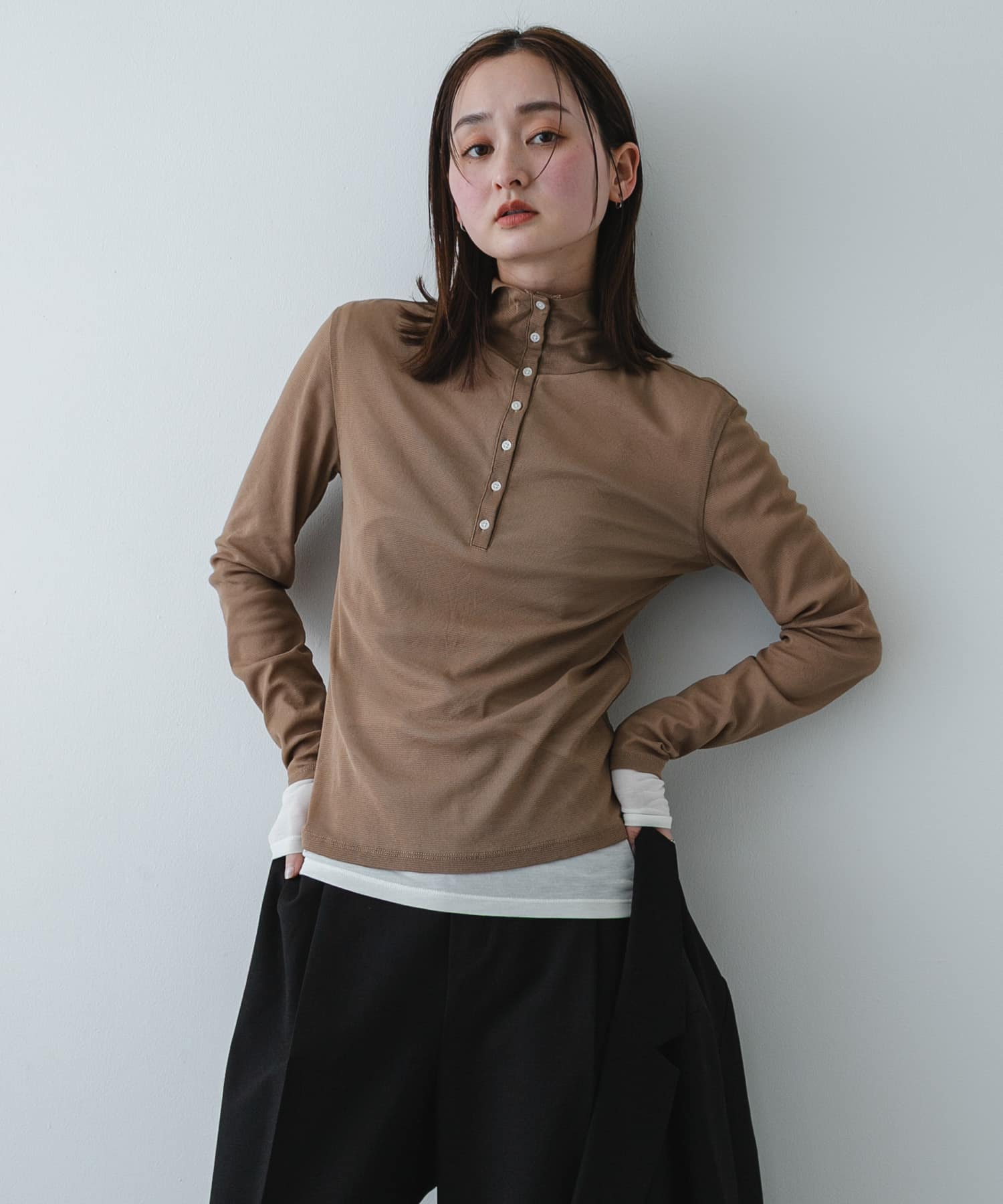 身長：169cm サイズ：one
