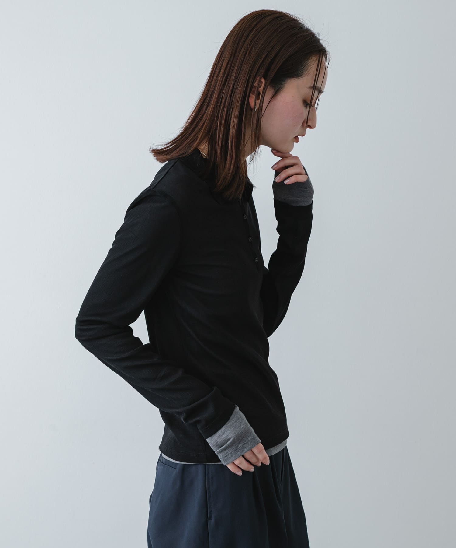 身長：169cm サイズ：one