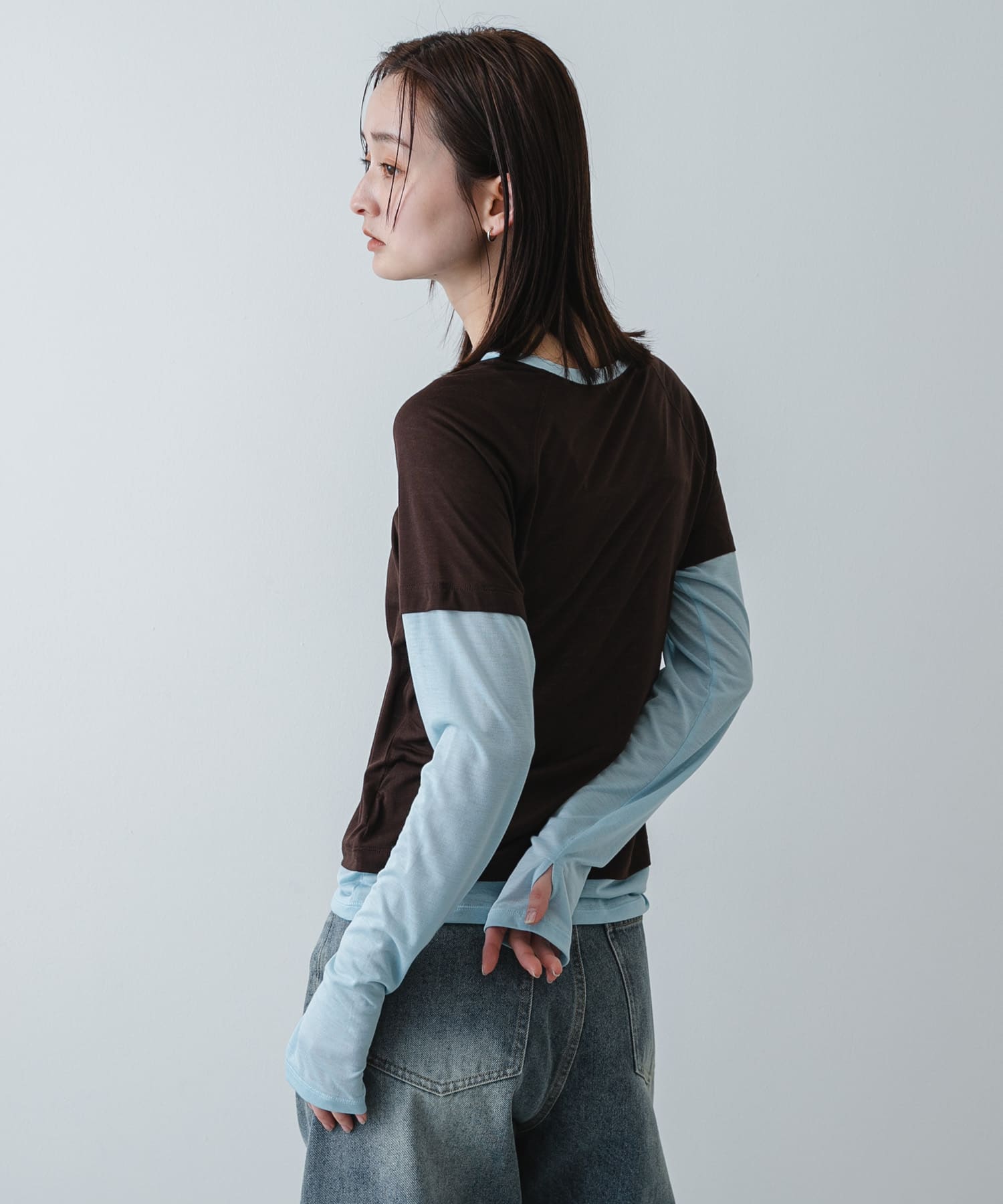 身長：169cm サイズ：one