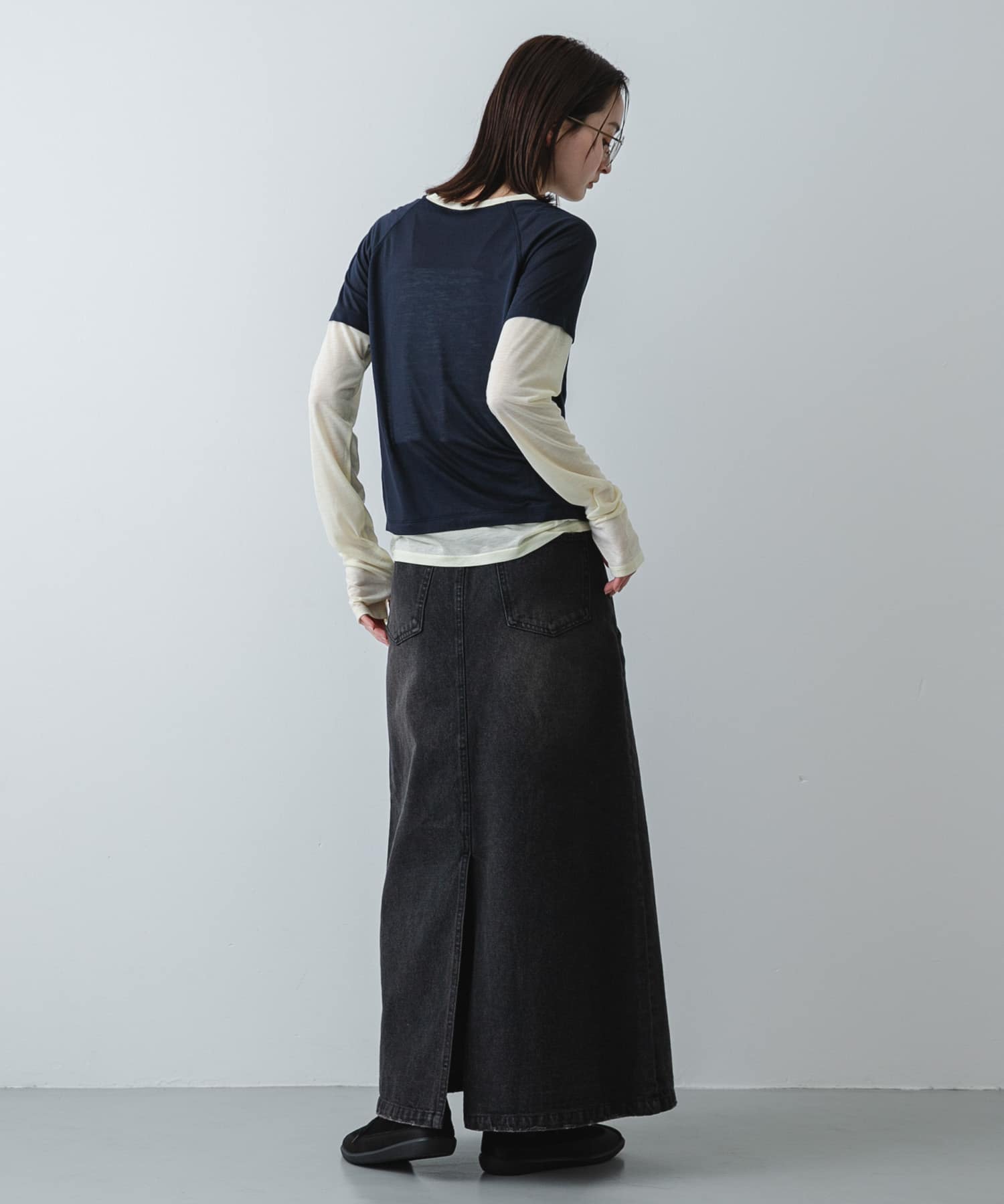 身長：169cm サイズ：one