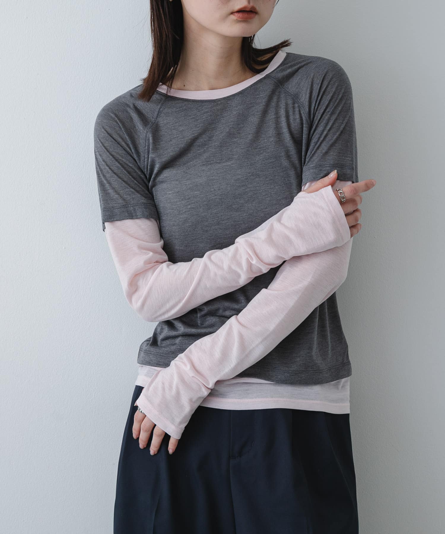 身長：169cm サイズ：one