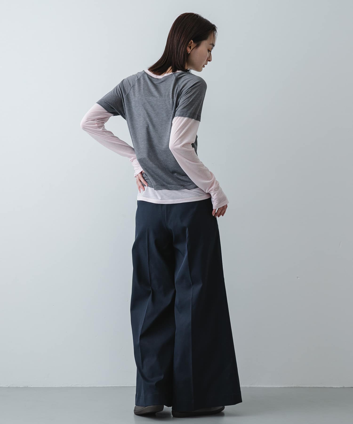 身長：169cm サイズ：one