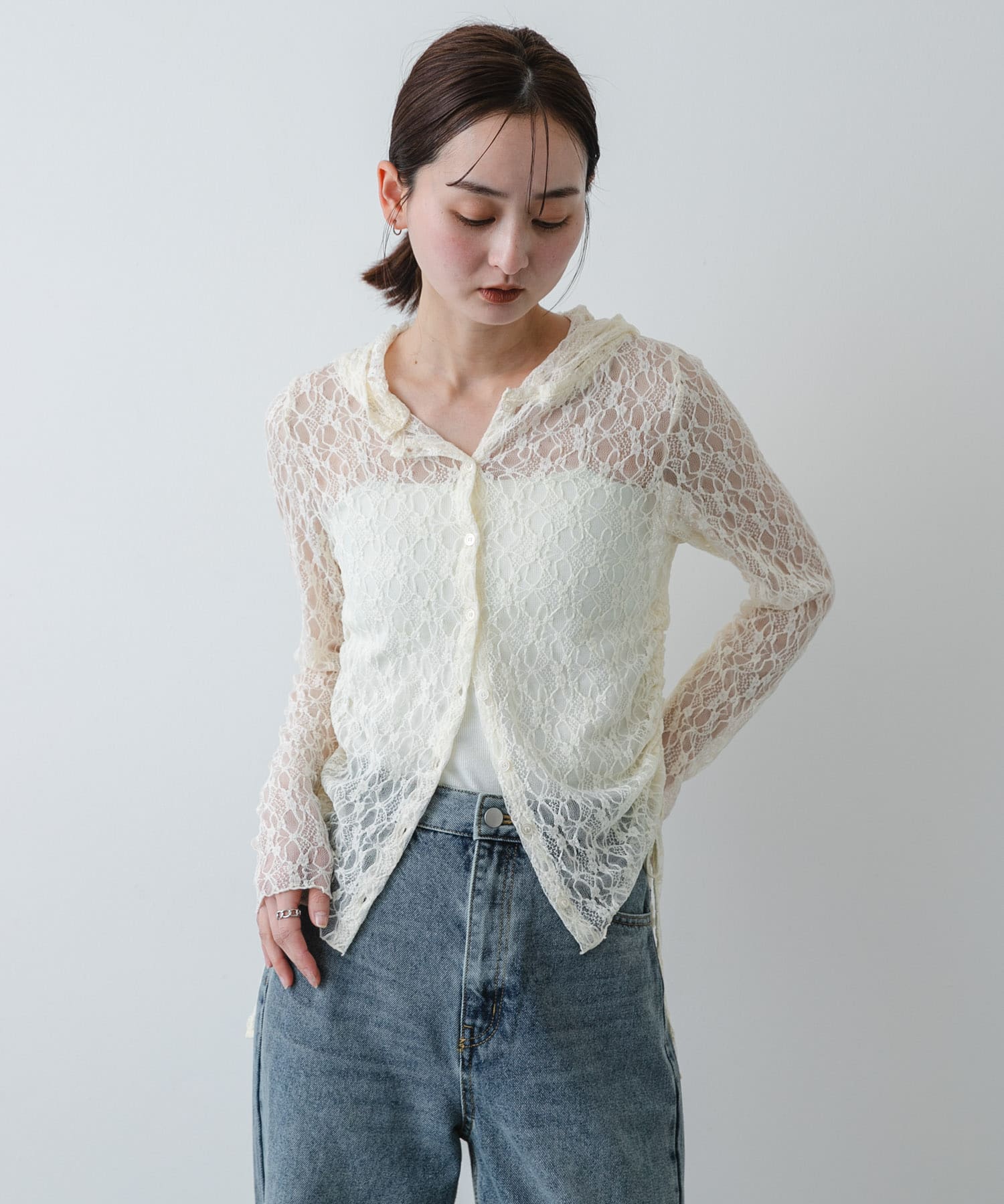 身長：169cm サイズ：one