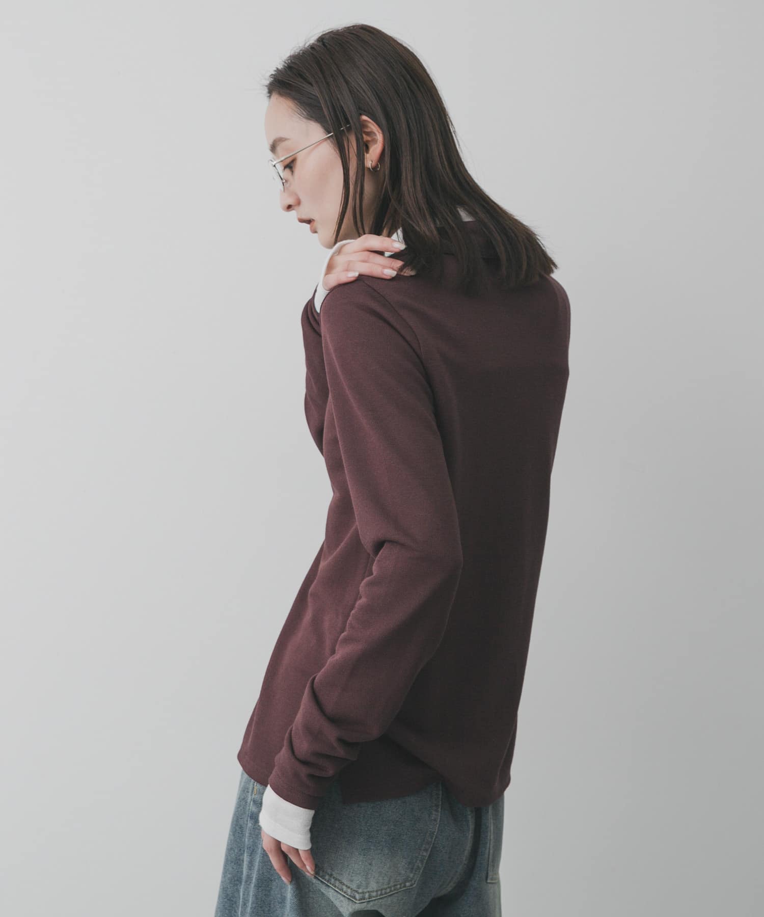 身長：169cm サイズ：one