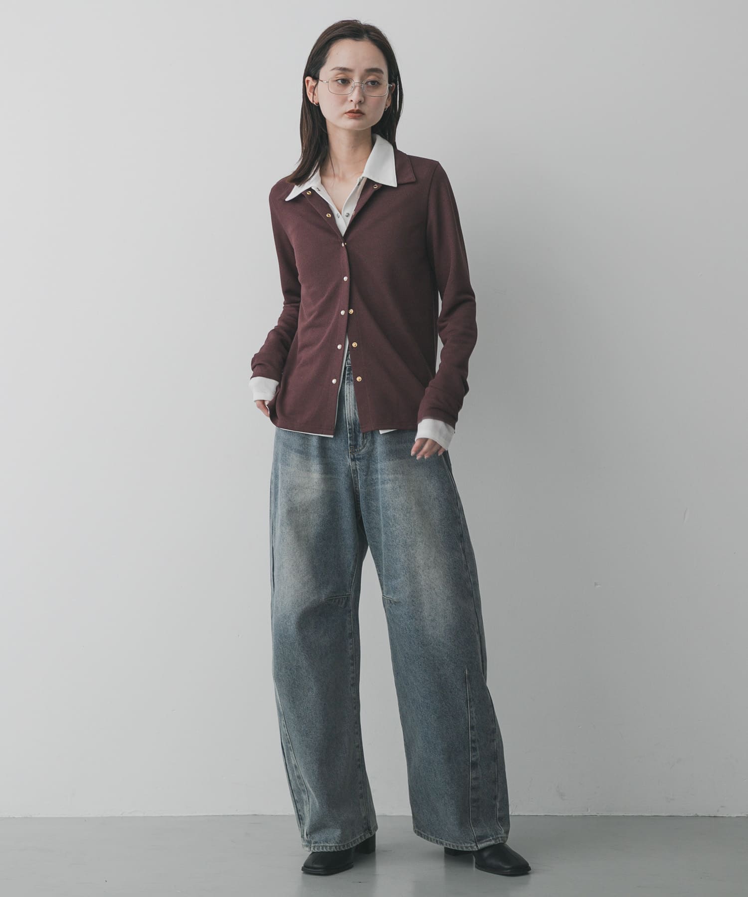 身長：169cm サイズ：one