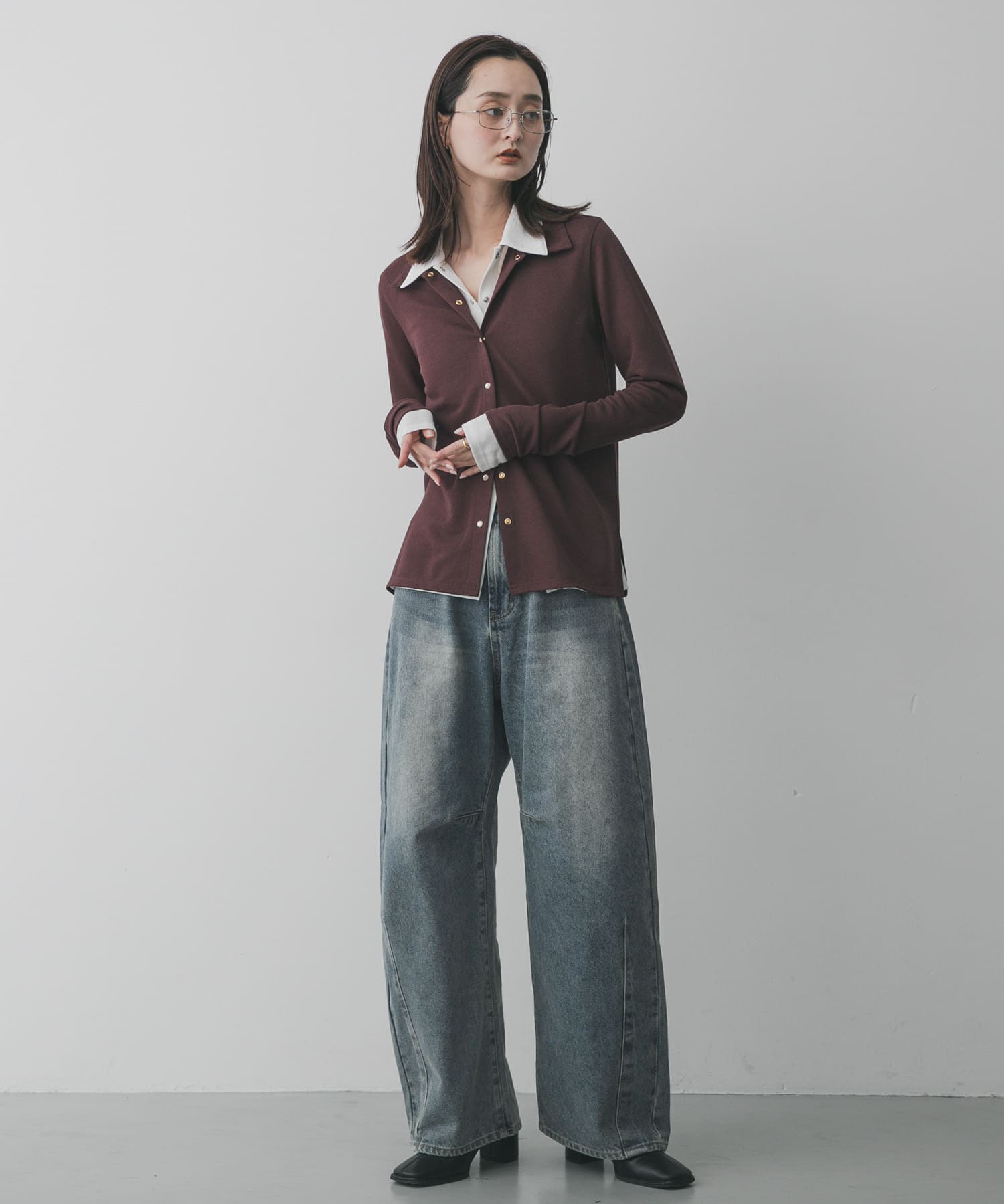 身長：169cm サイズ：one