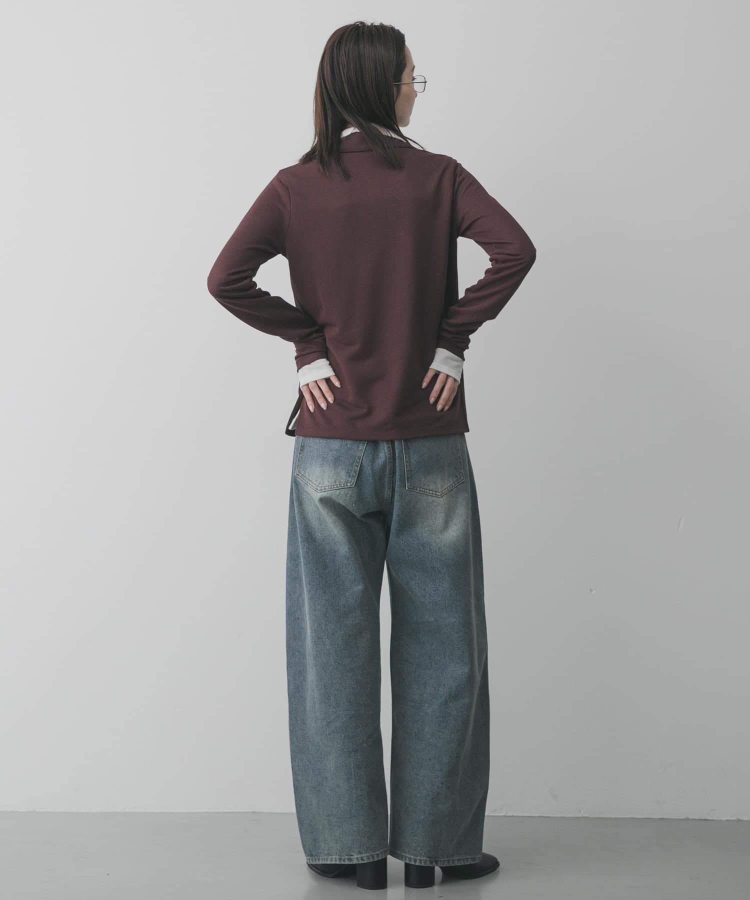 身長：169cm サイズ：one