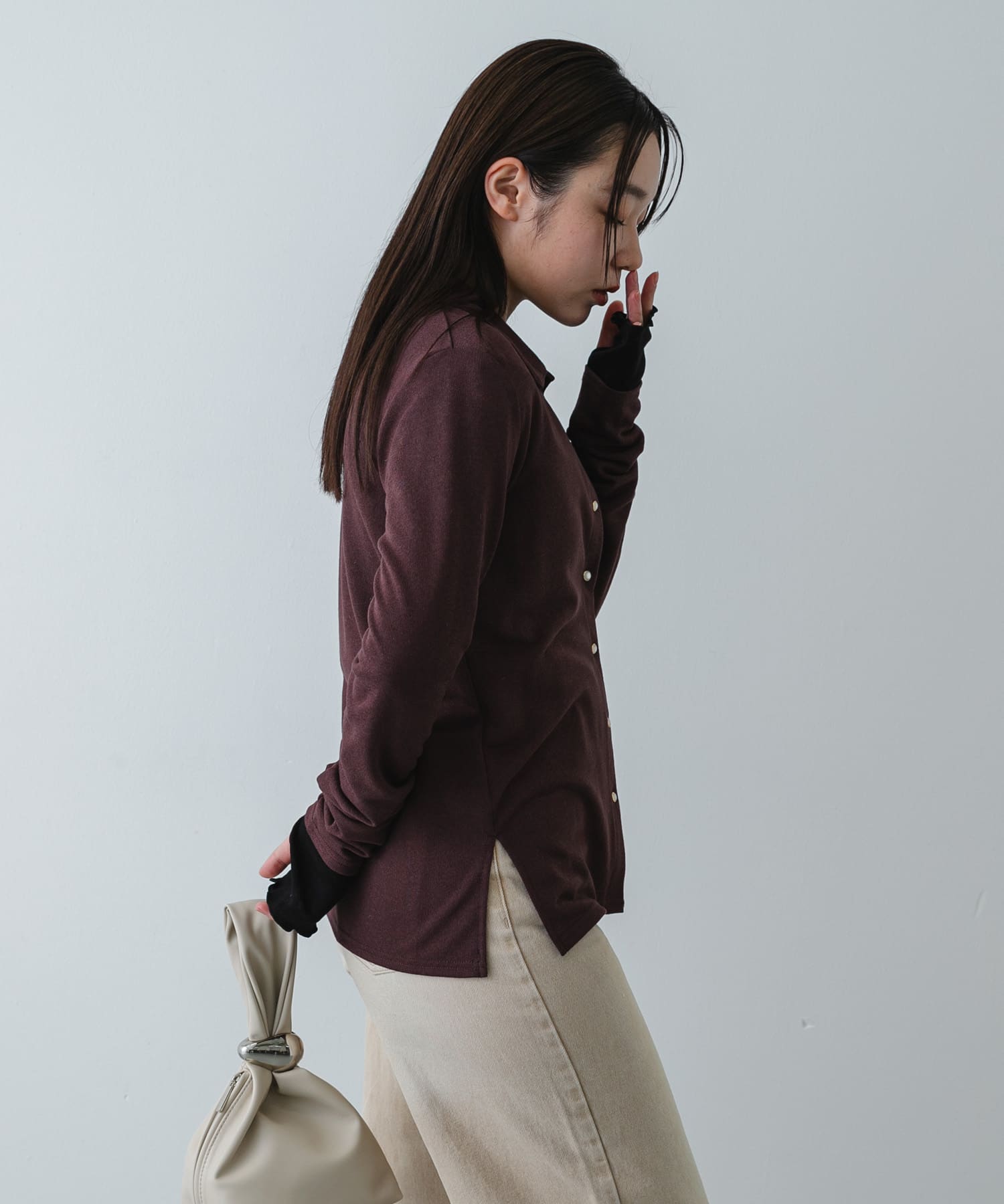 身長：158cm サイズ：one