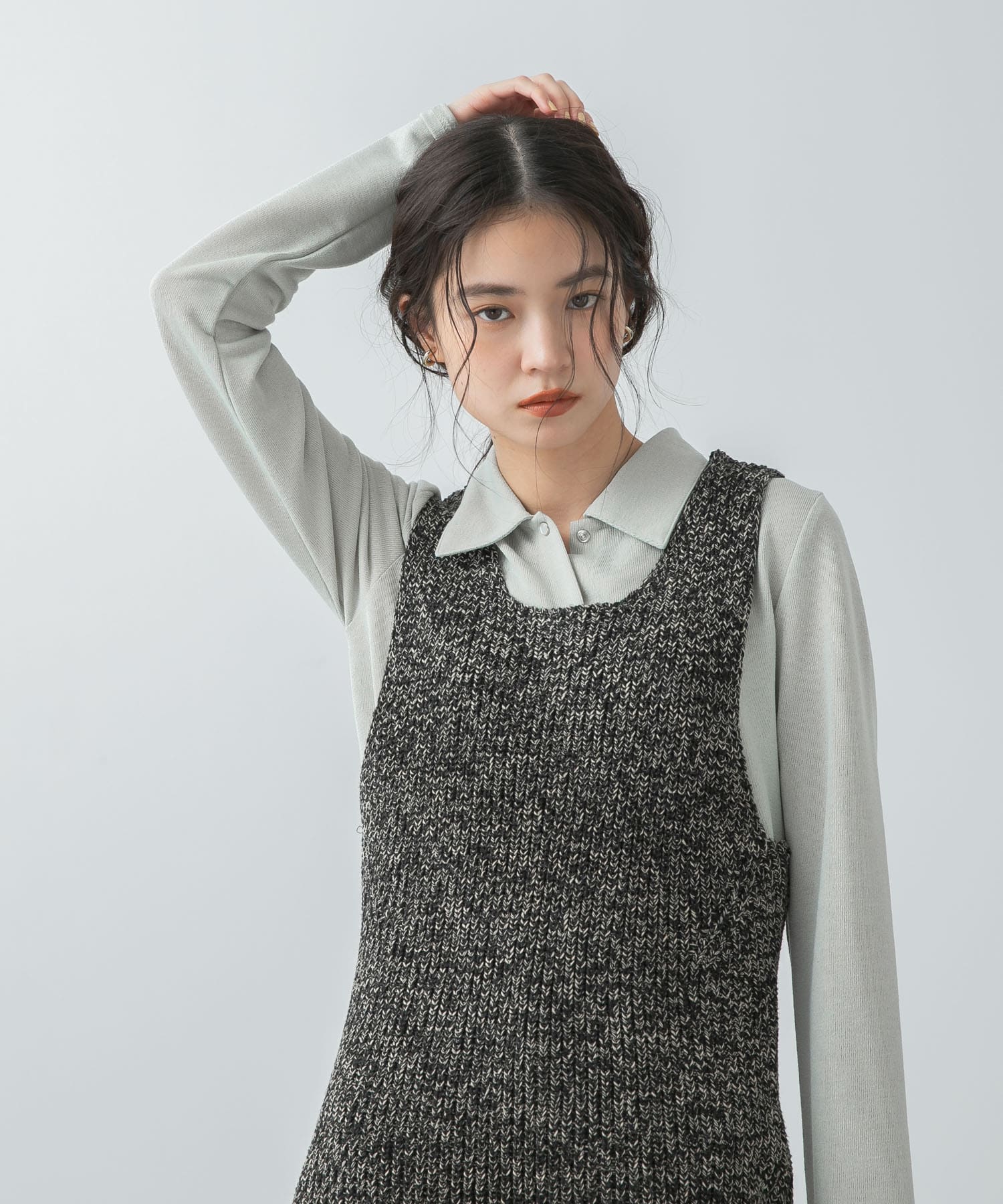 身長：160cm サイズ：one