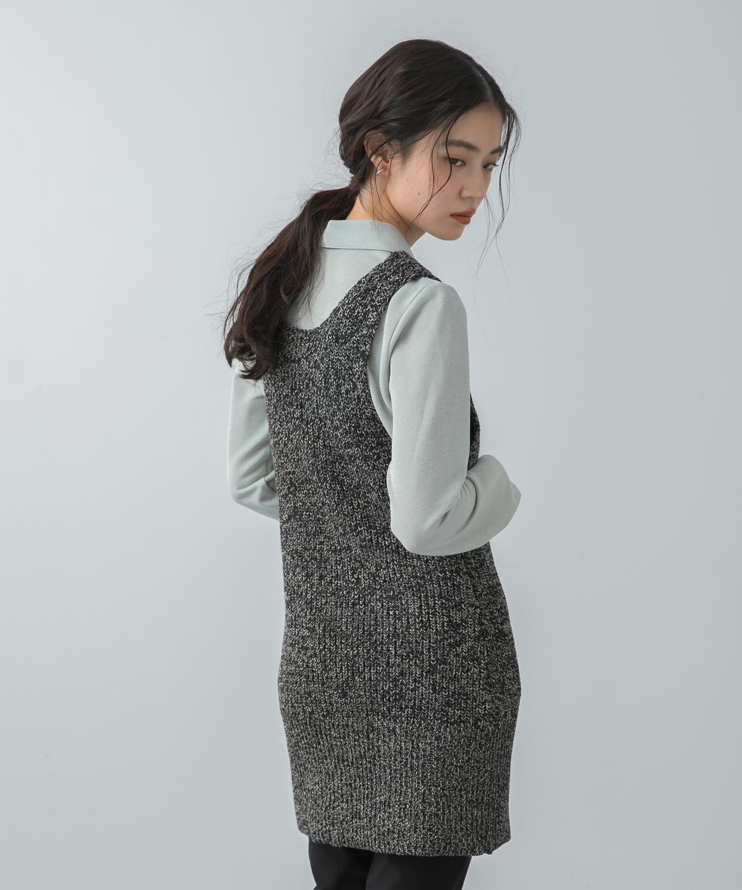 身長：160cm サイズ：one