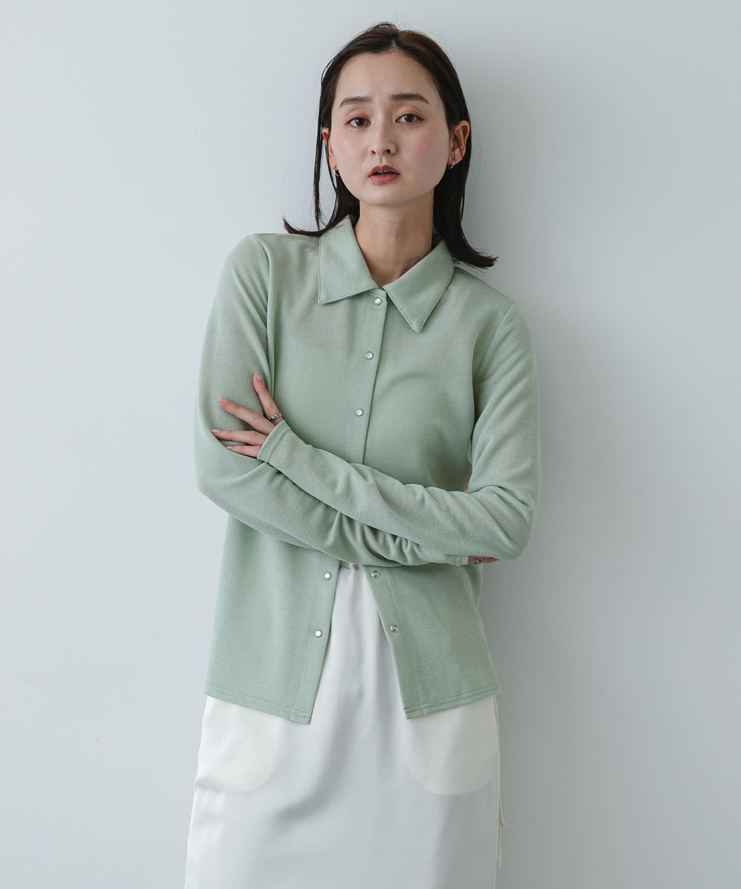 身長：169cm サイズ：one