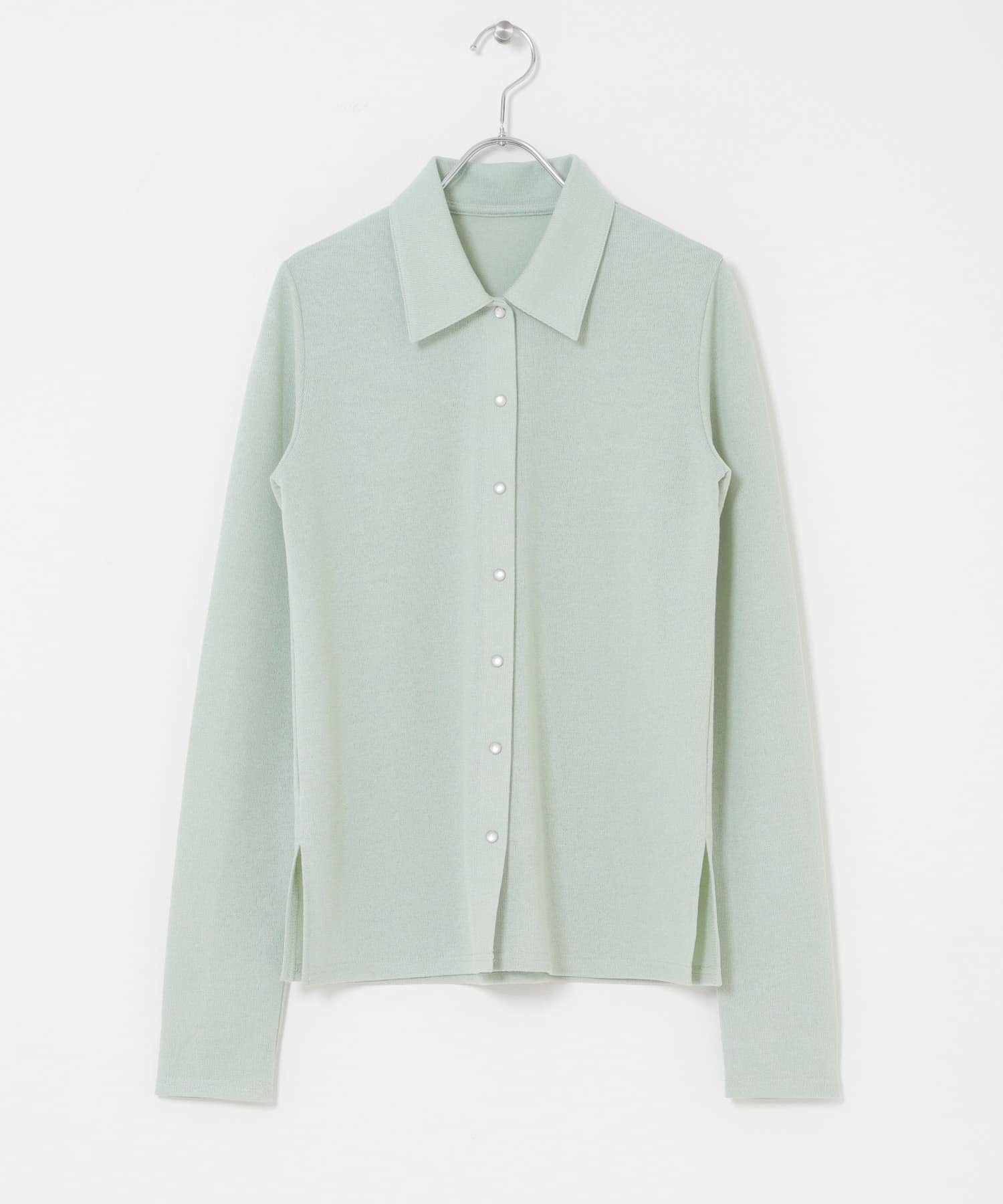 フロントドットカットシャツ MINT One