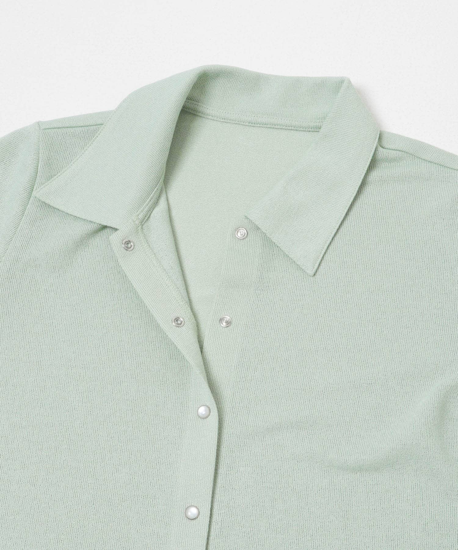 フロントドットカットシャツ MINT One