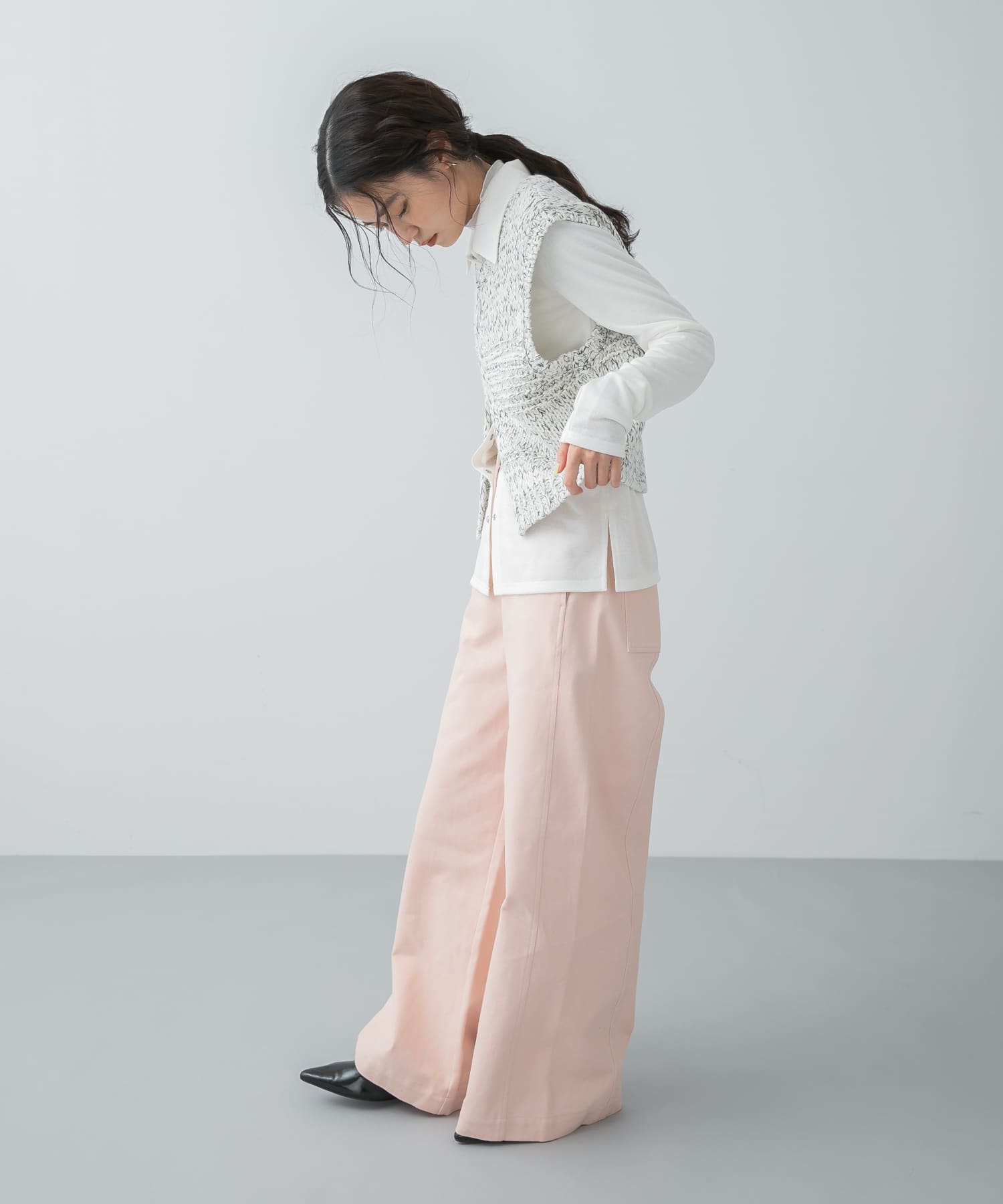 身長：160cm サイズ：one