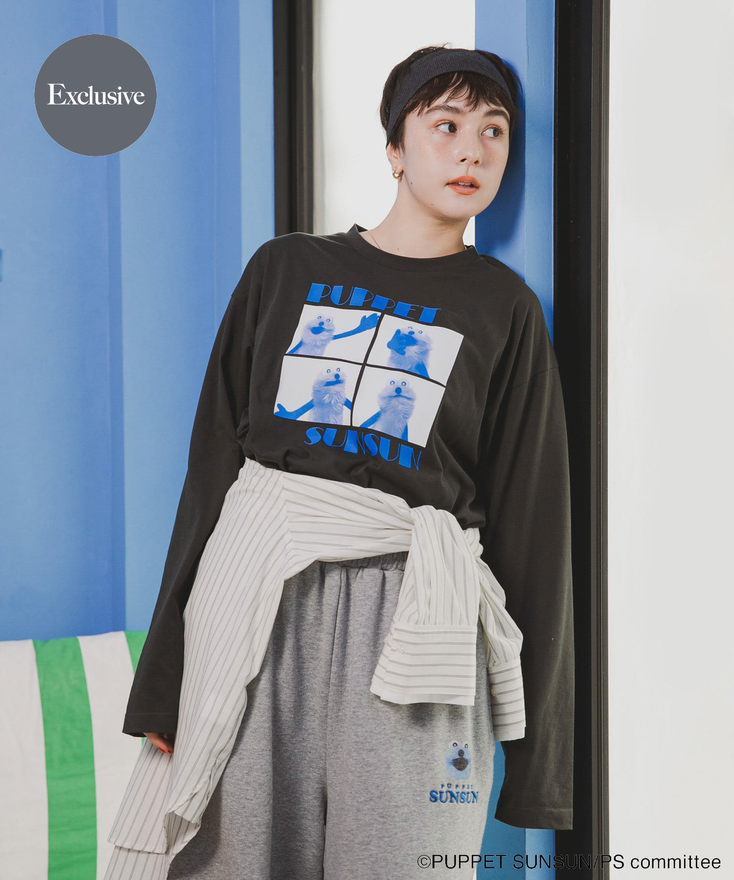 『ユニセックス』『別注』SUNSUN×SENSE OF PLACE　グラフィックTシャツ