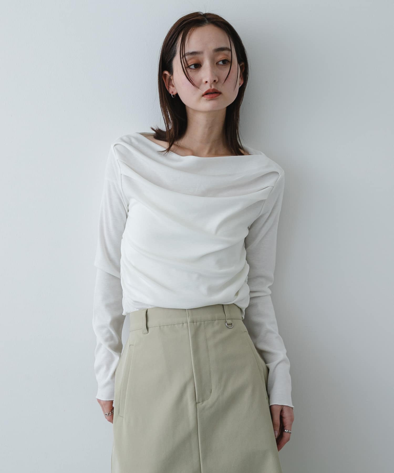 身長：169cm サイズ：one