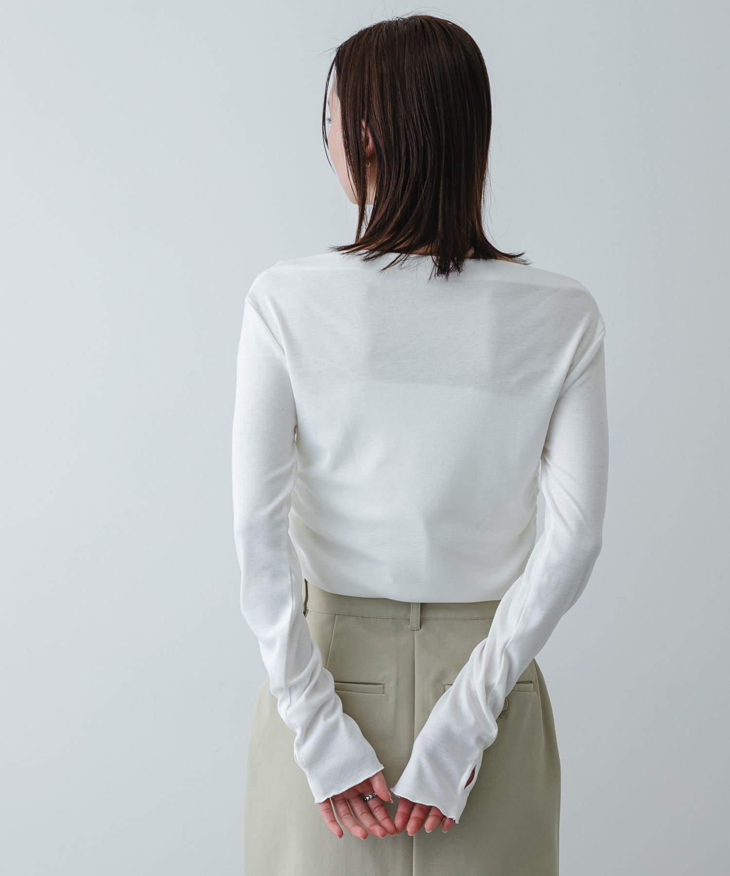 身長：169cm サイズ：one