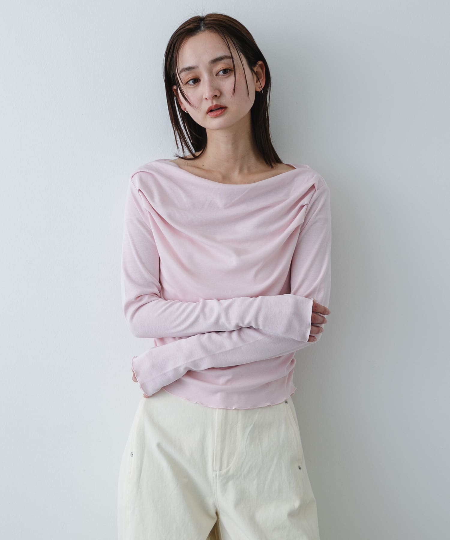 身長：169cm サイズ：one