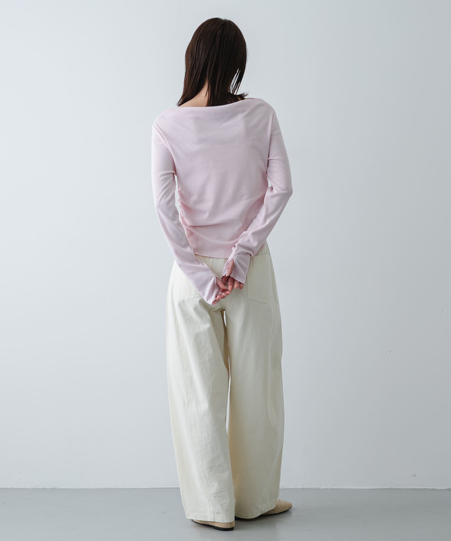 身長：169cm サイズ：one